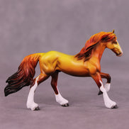 Autumn OOAK Friesian Chip by Dawn Quick LHS25