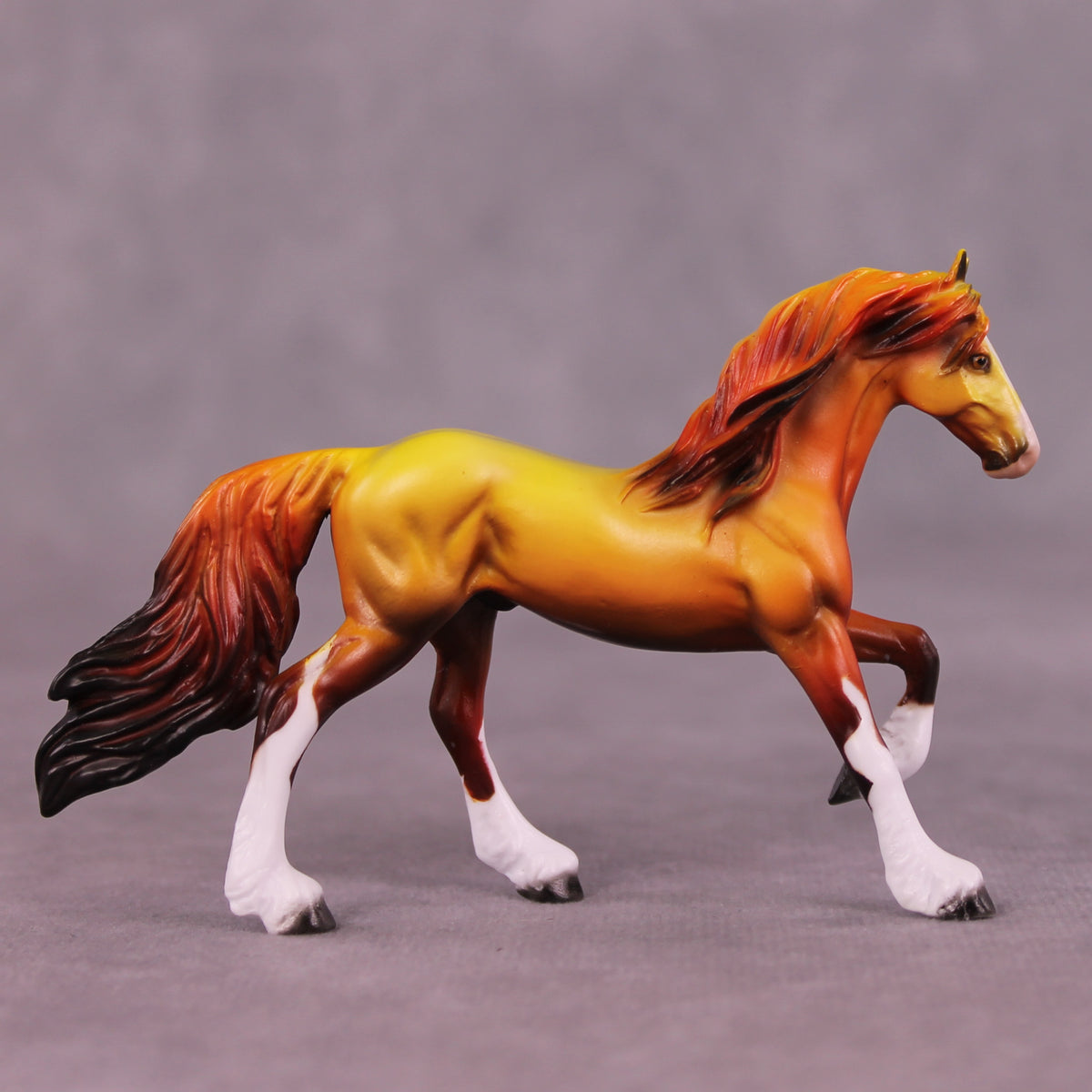 Autumn OOAK Friesian Chip by Dawn Quick LHS25