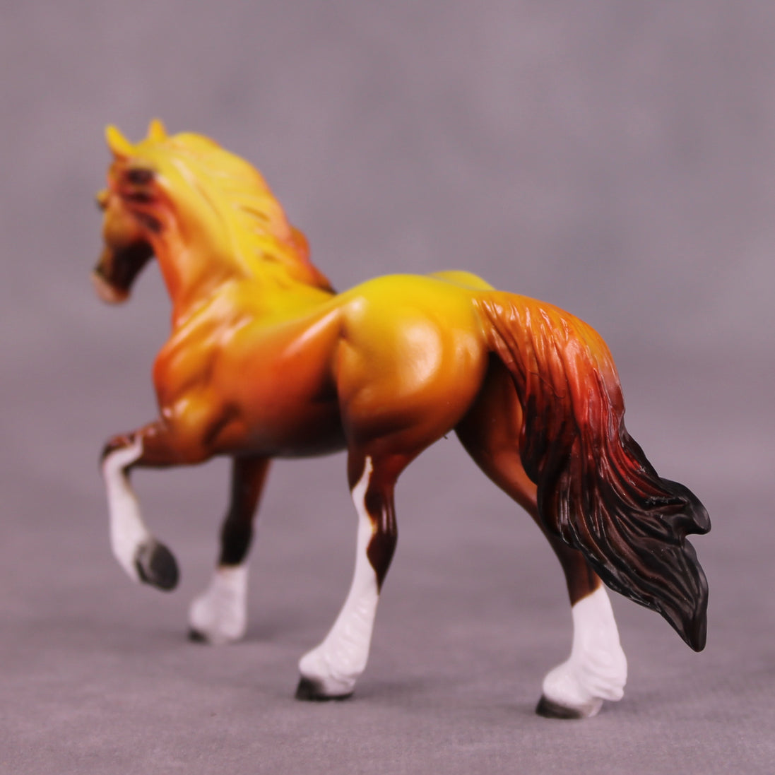 Autumn OOAK Friesian Chip by Dawn Quick LHS25