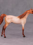 Barry OOAK Strawberry Roan Arabian Chip By Ellen Robbins MM24