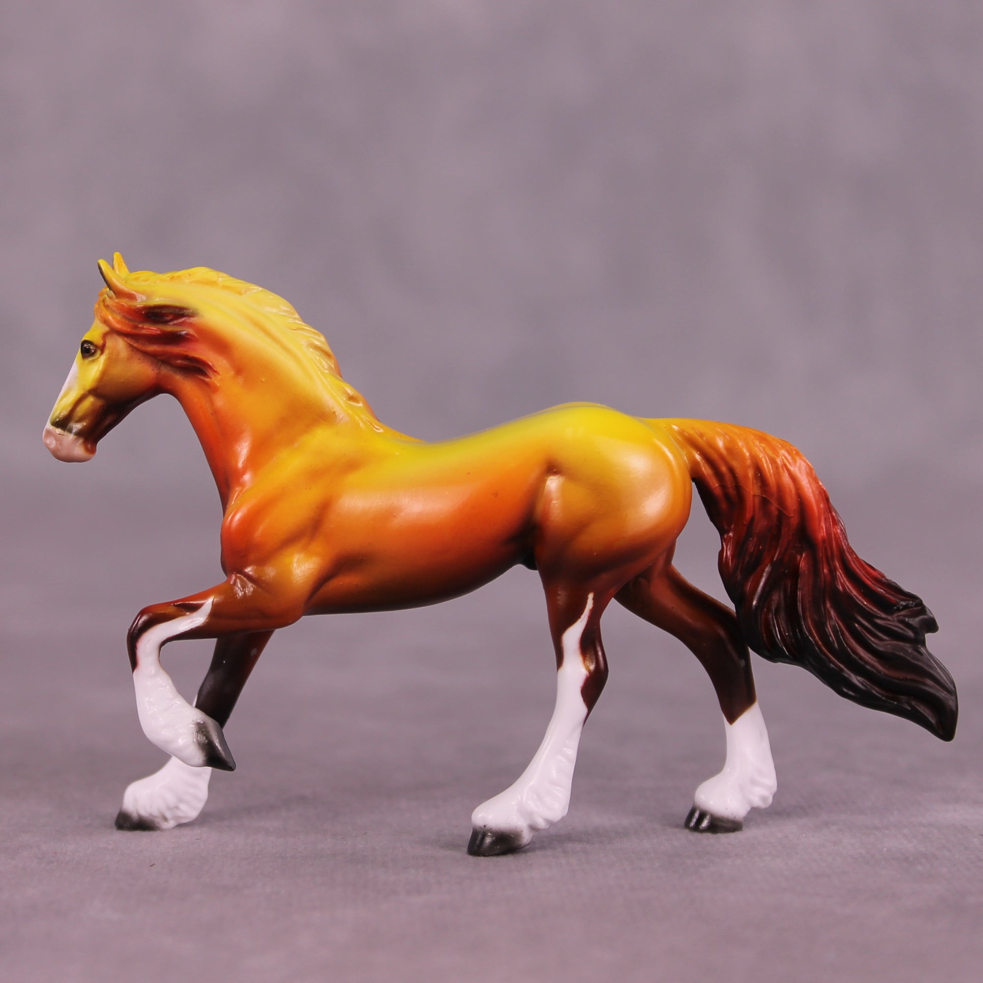 Autumn OOAK Friesian Chip by Dawn Quick LHS25