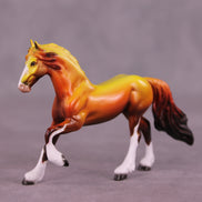 Autumn OOAK Friesian Chip by Dawn Quick LHS25