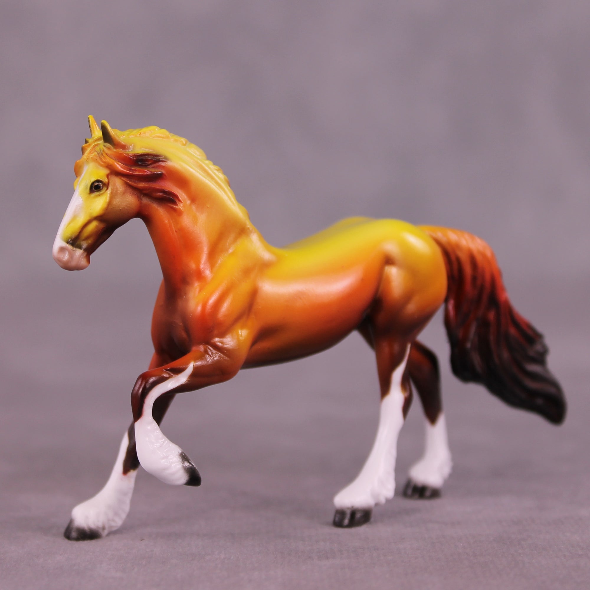 Autumn OOAK Friesian Chip by Dawn Quick LHS25