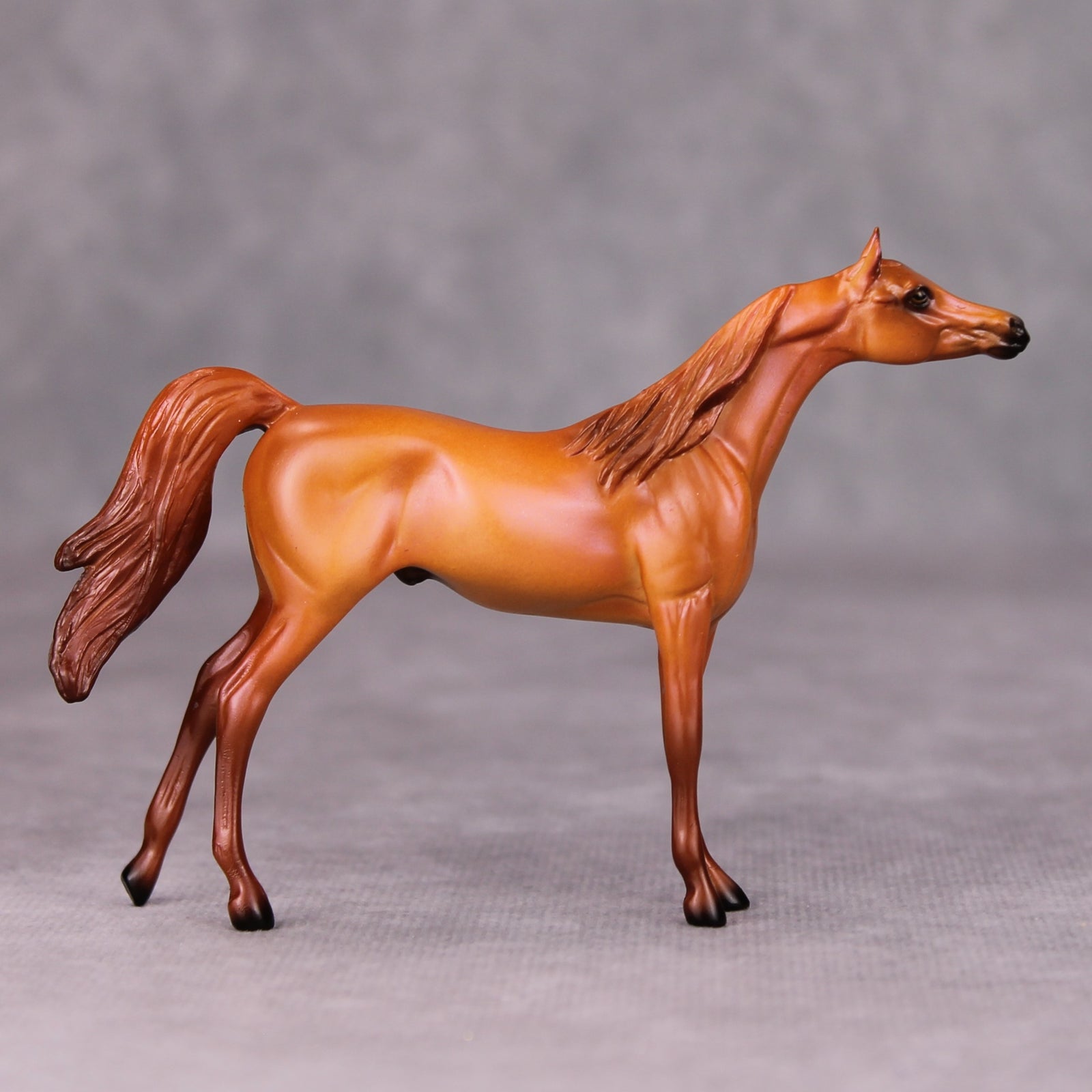 Felix OOAK Chestnut Arabian Chip By Ellen Robbins MM24