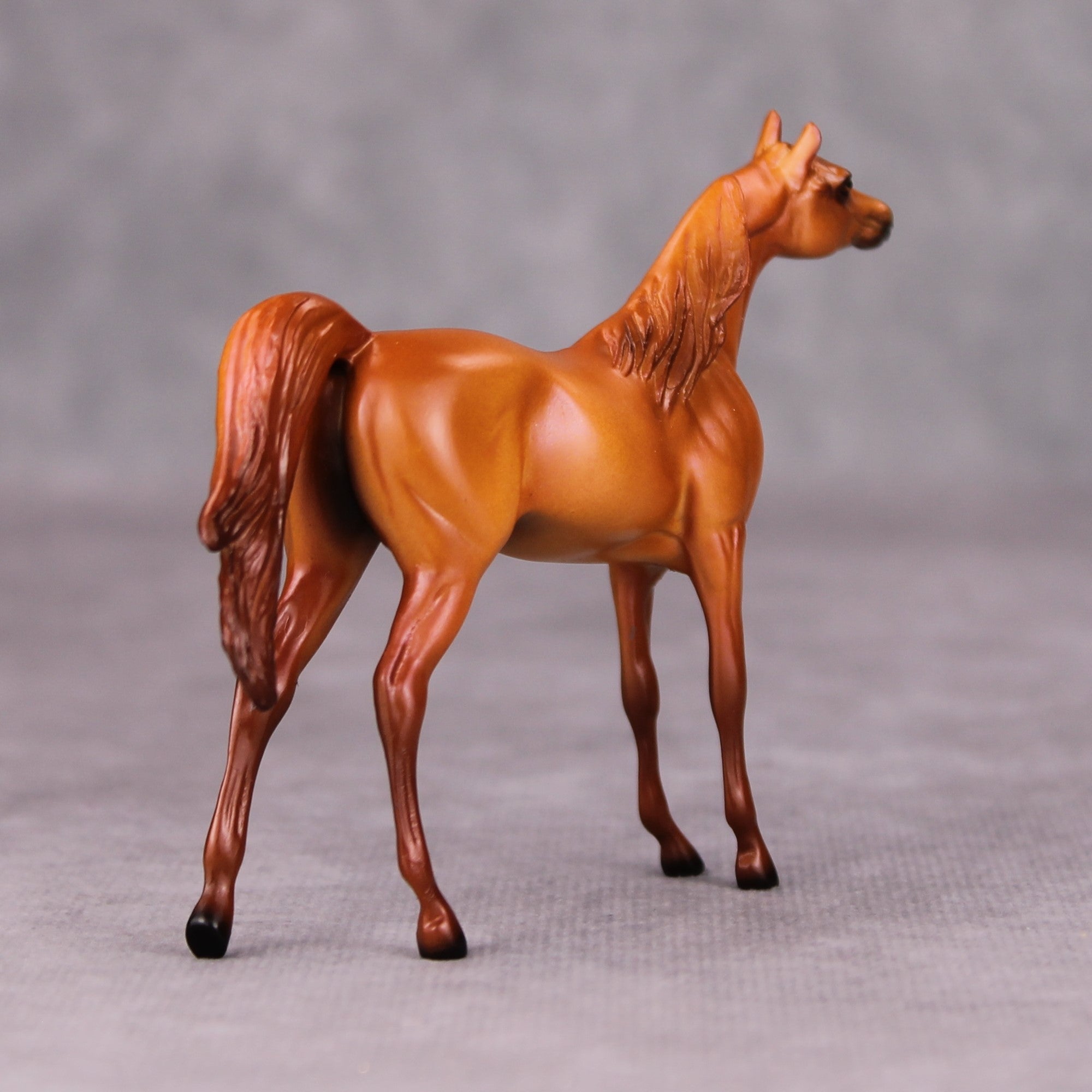 Felix OOAK Chestnut Arabian Chip By Ellen Robbins MM24