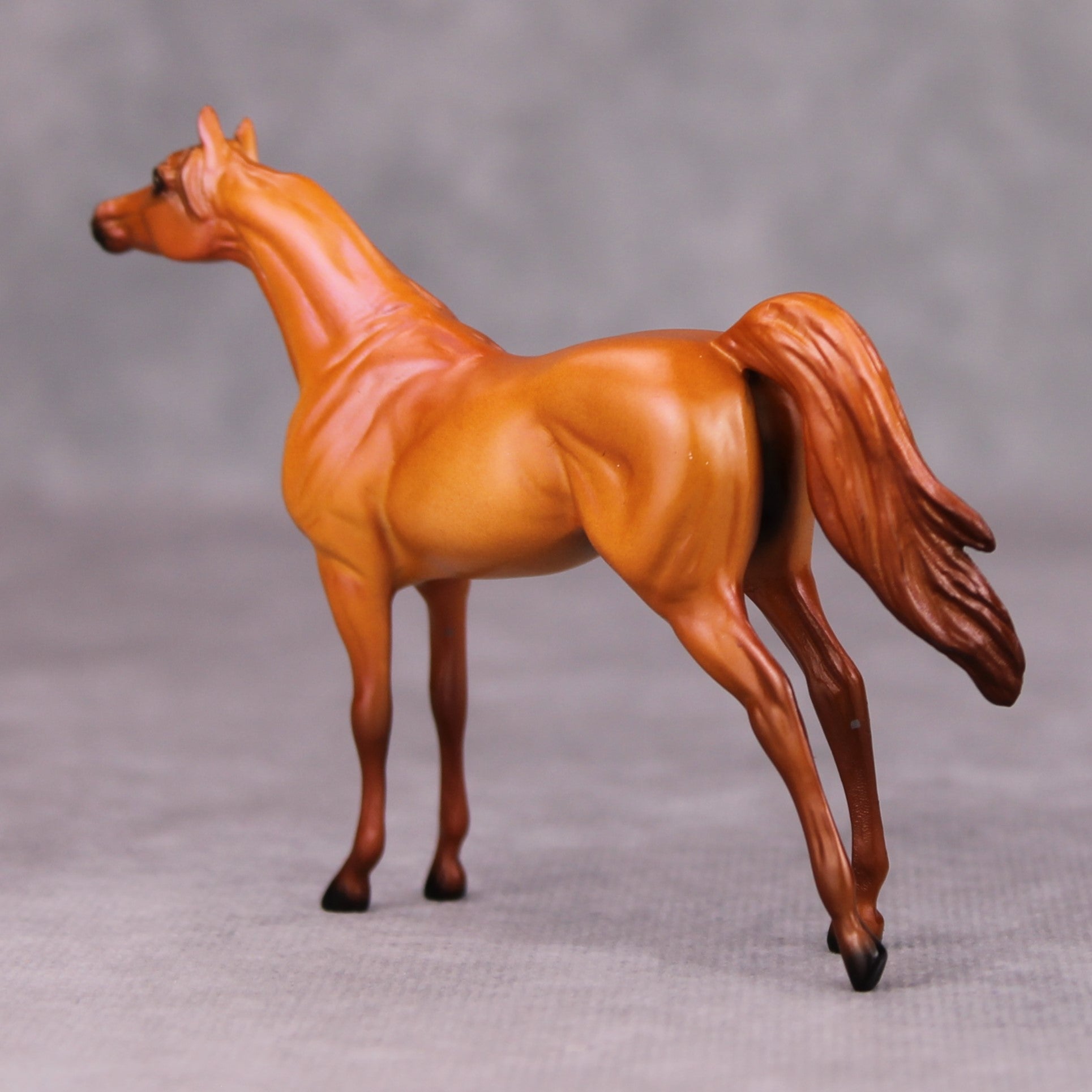 Felix OOAK Chestnut Arabian Chip By Ellen Robbins MM24