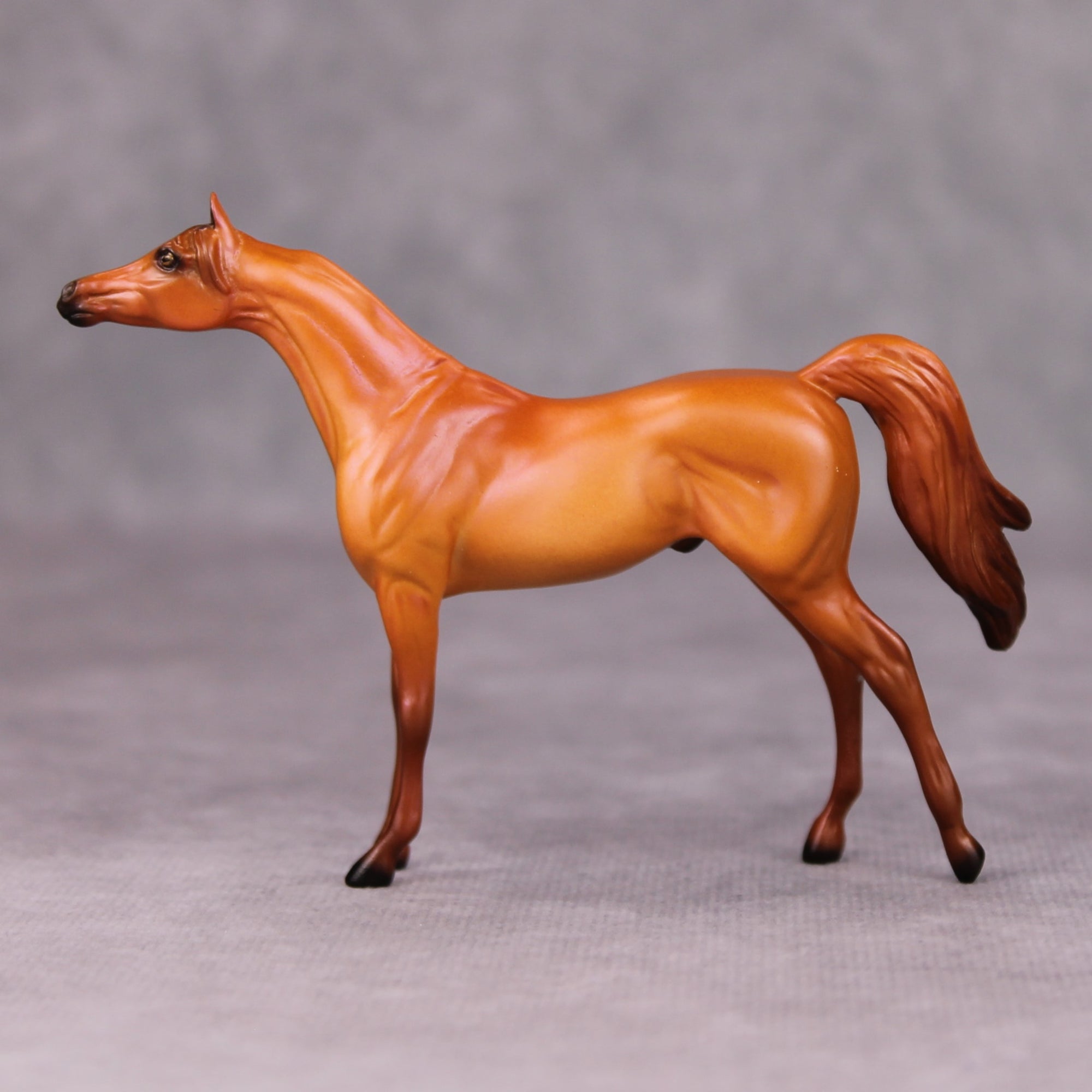 Felix OOAK Chestnut Arabian Chip By Ellen Robbins MM24