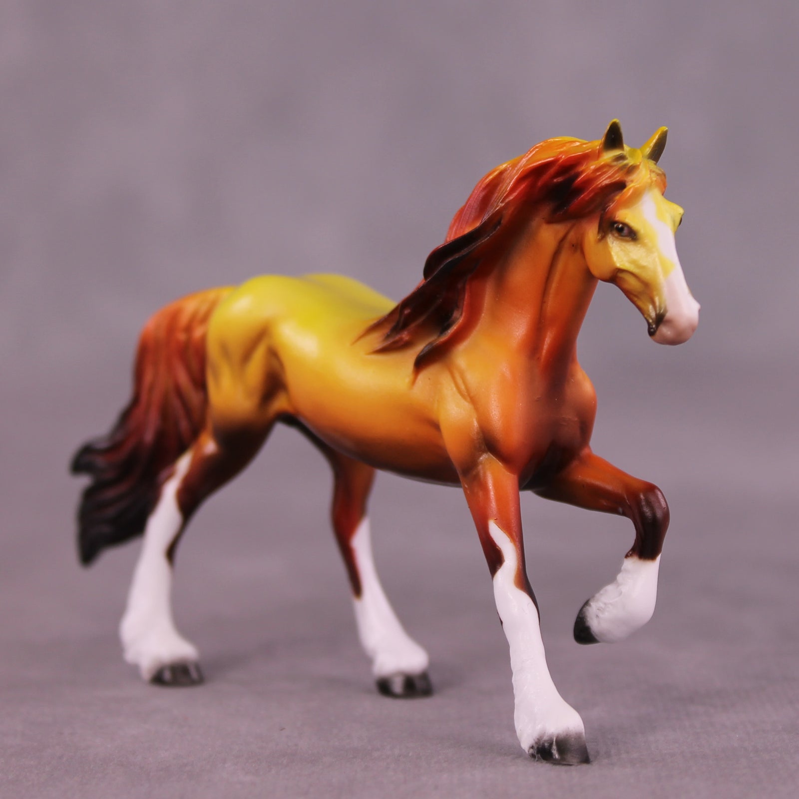 Autumn OOAK Friesian Chip by Dawn Quick LHS25