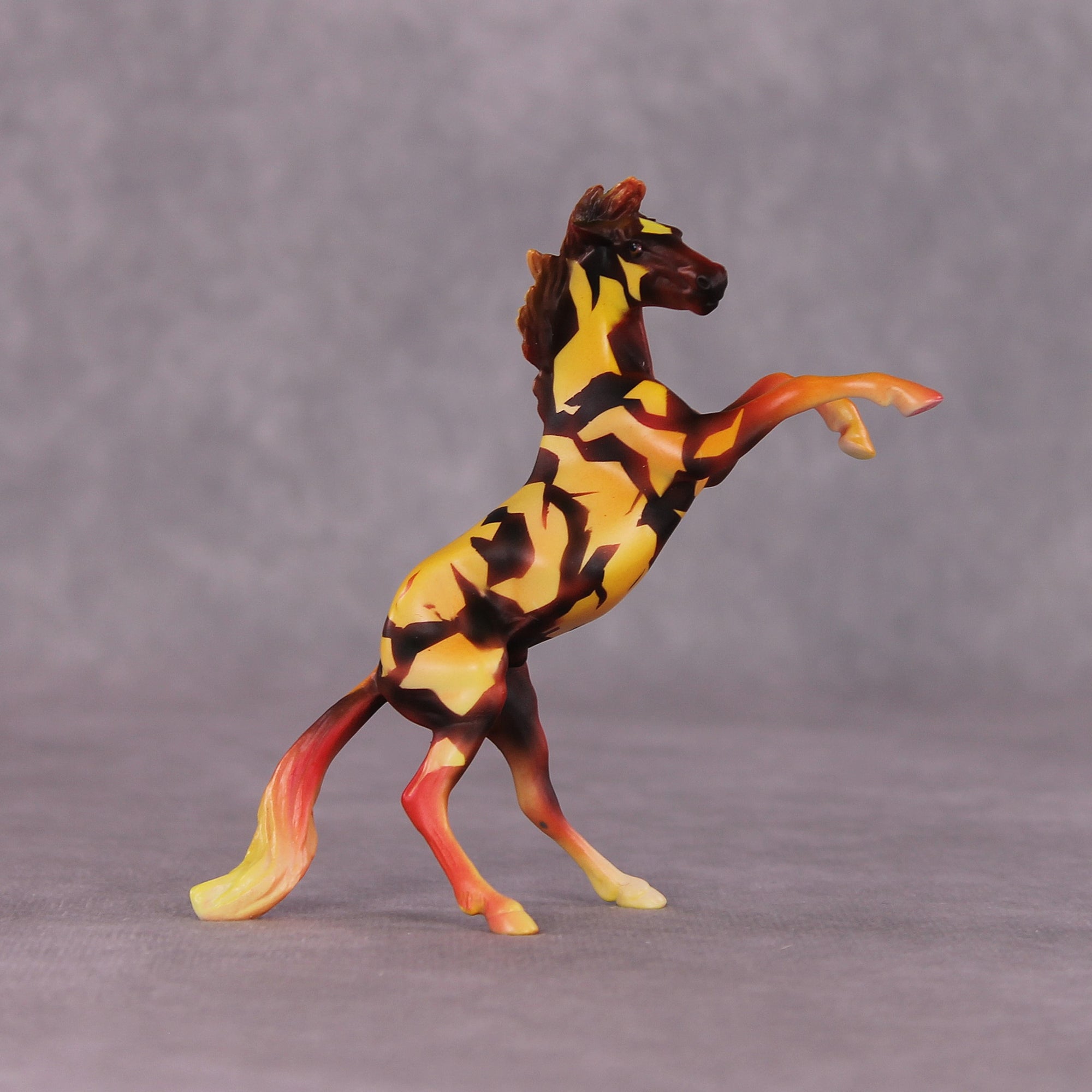 "Incendiary" OOAK Rearing Chip by Kike Duarte SHCF25OS