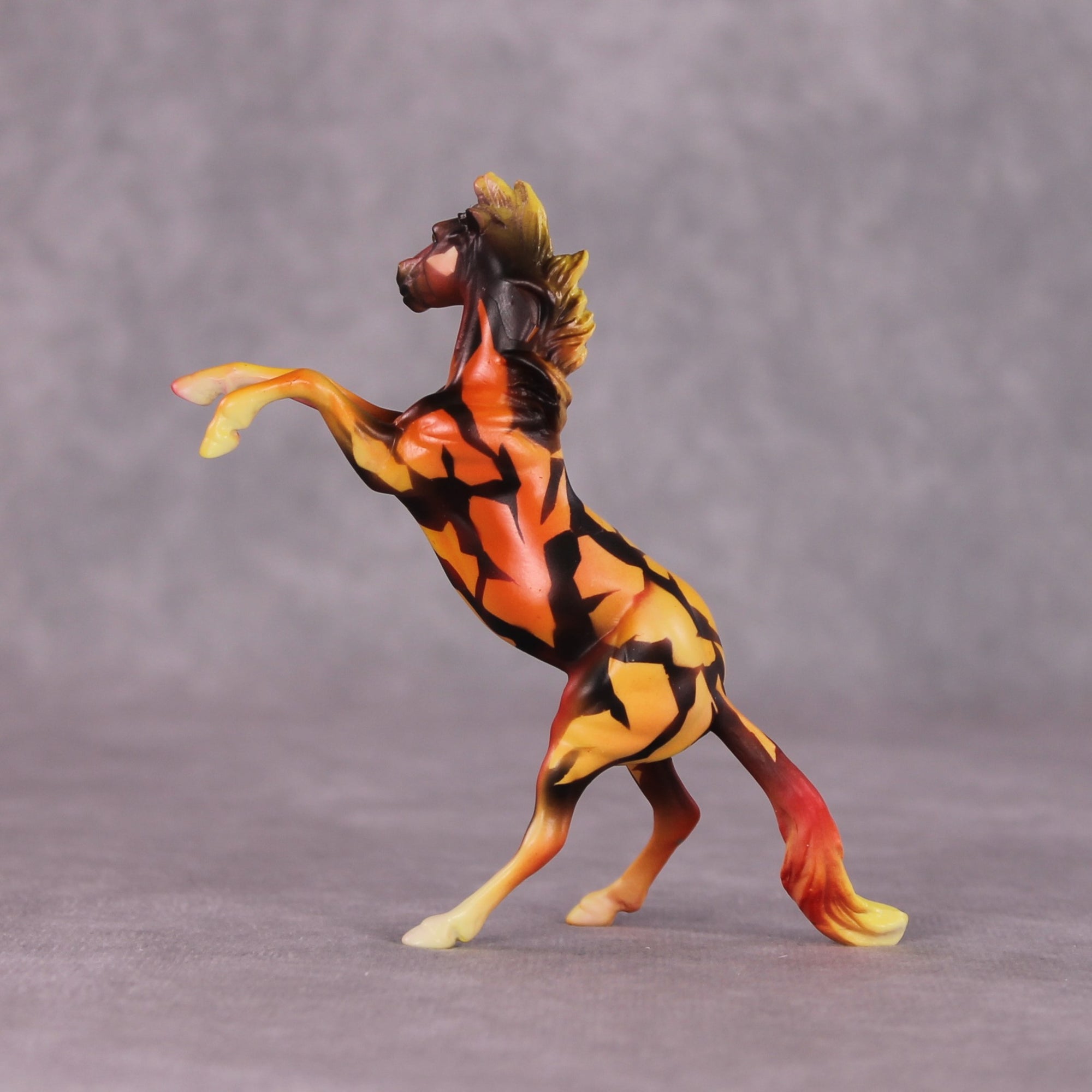 "Incendiary" OOAK Rearing Chip by Kike Duarte SHCF25OS