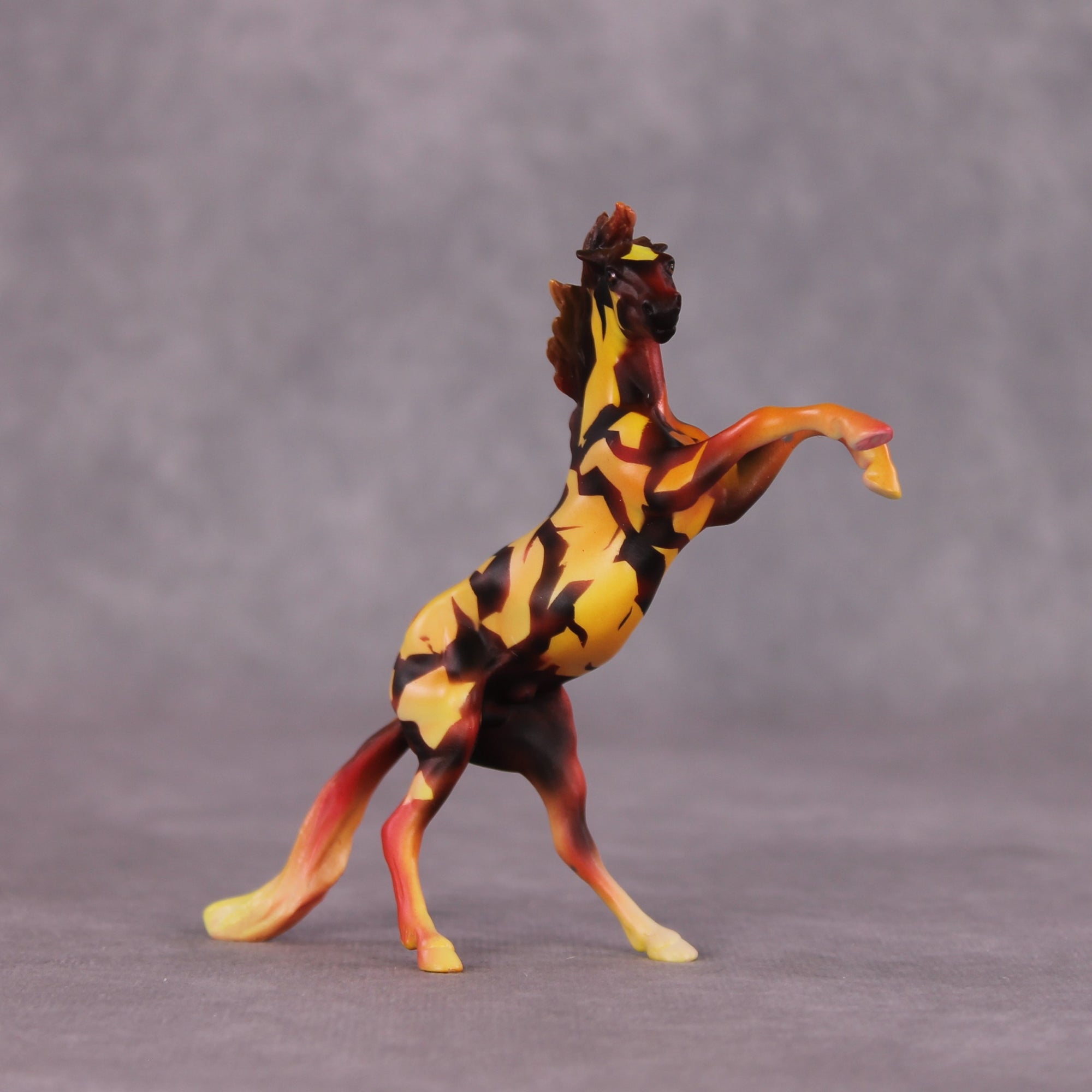 "Incendiary" OOAK Rearing Chip by Kike Duarte SHCF25OS