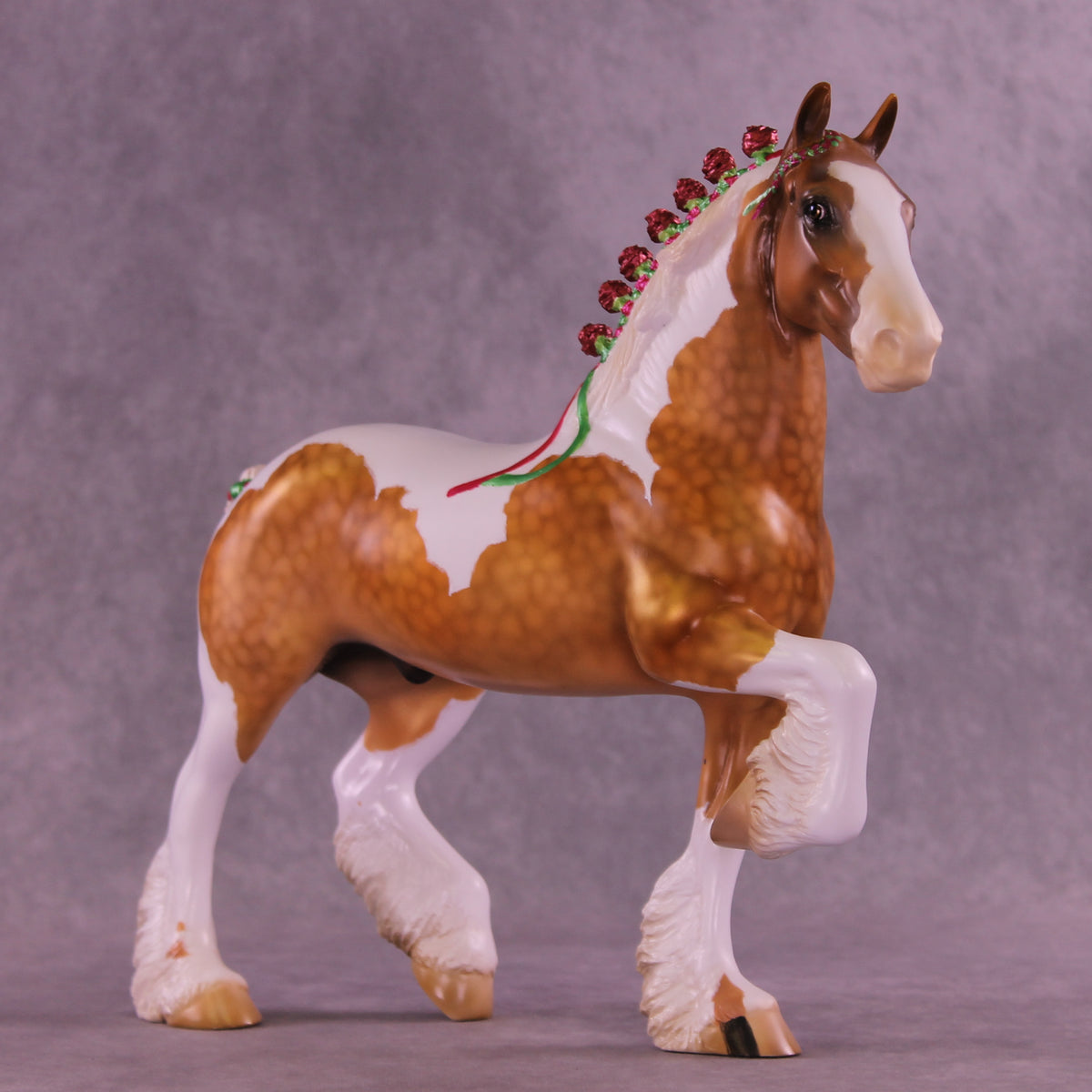 Willoughby's Theme OOAK FCM Trotting Drafter by Kristen Cermele GS26
