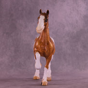 Willoughby's Theme OOAK FCM Trotting Drafter by Kristen Cermele GS26