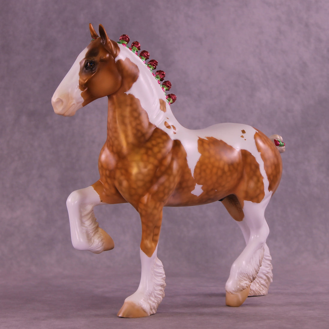 Willoughby's Theme OOAK FCM Trotting Drafter by Kristen Cermele GS26