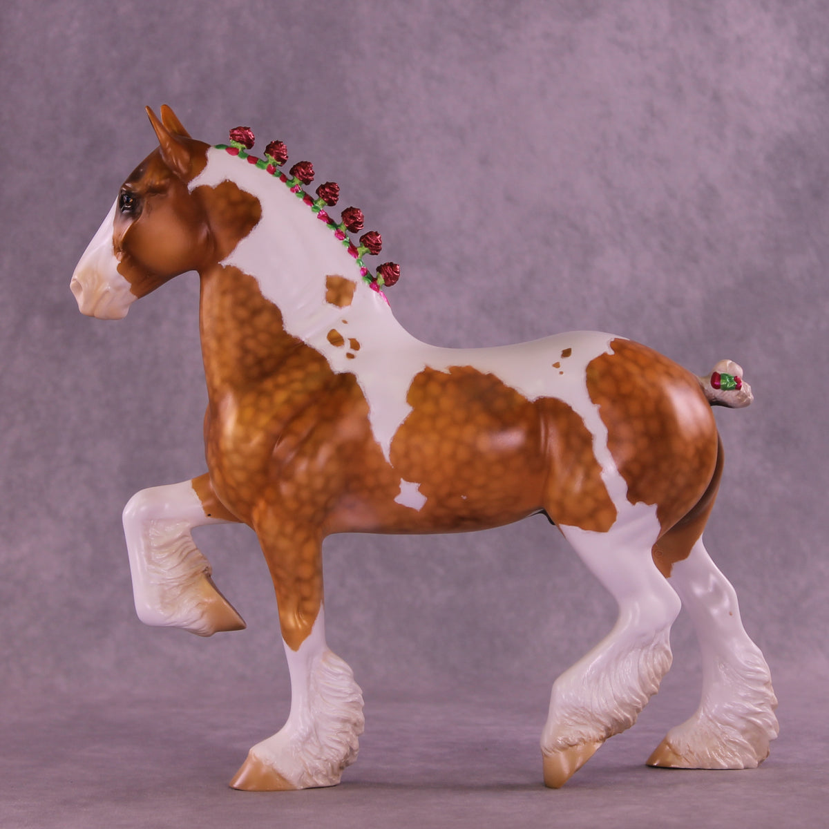 Willoughby's Theme OOAK FCM Trotting Drafter by Kristen Cermele GS26