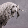 &quot;The Scottish Unicorn&quot; SAMPLE Extreme Dappled Silver &amp; Pearl Drop Head Unicorn Deco Andalusian By Ashley Palmer