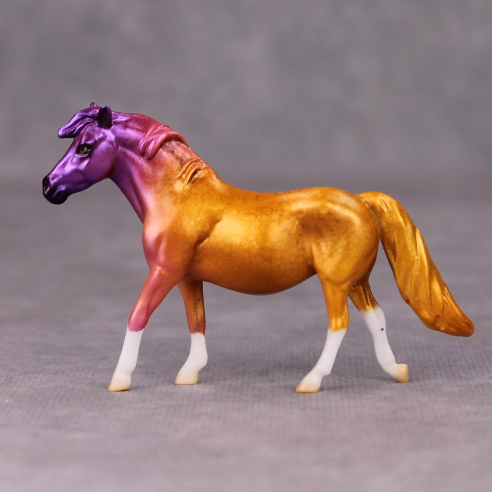 Poor Unfortunate Soul OOAK Halloween Colors Multicolor Deco Pony Chip By Jess Hamill MM24