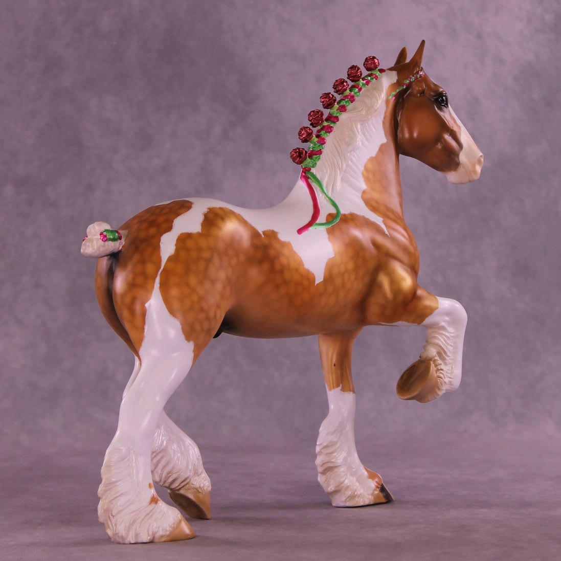 Willoughby's Theme OOAK FCM Trotting Drafter by Kristen Cermele GS26