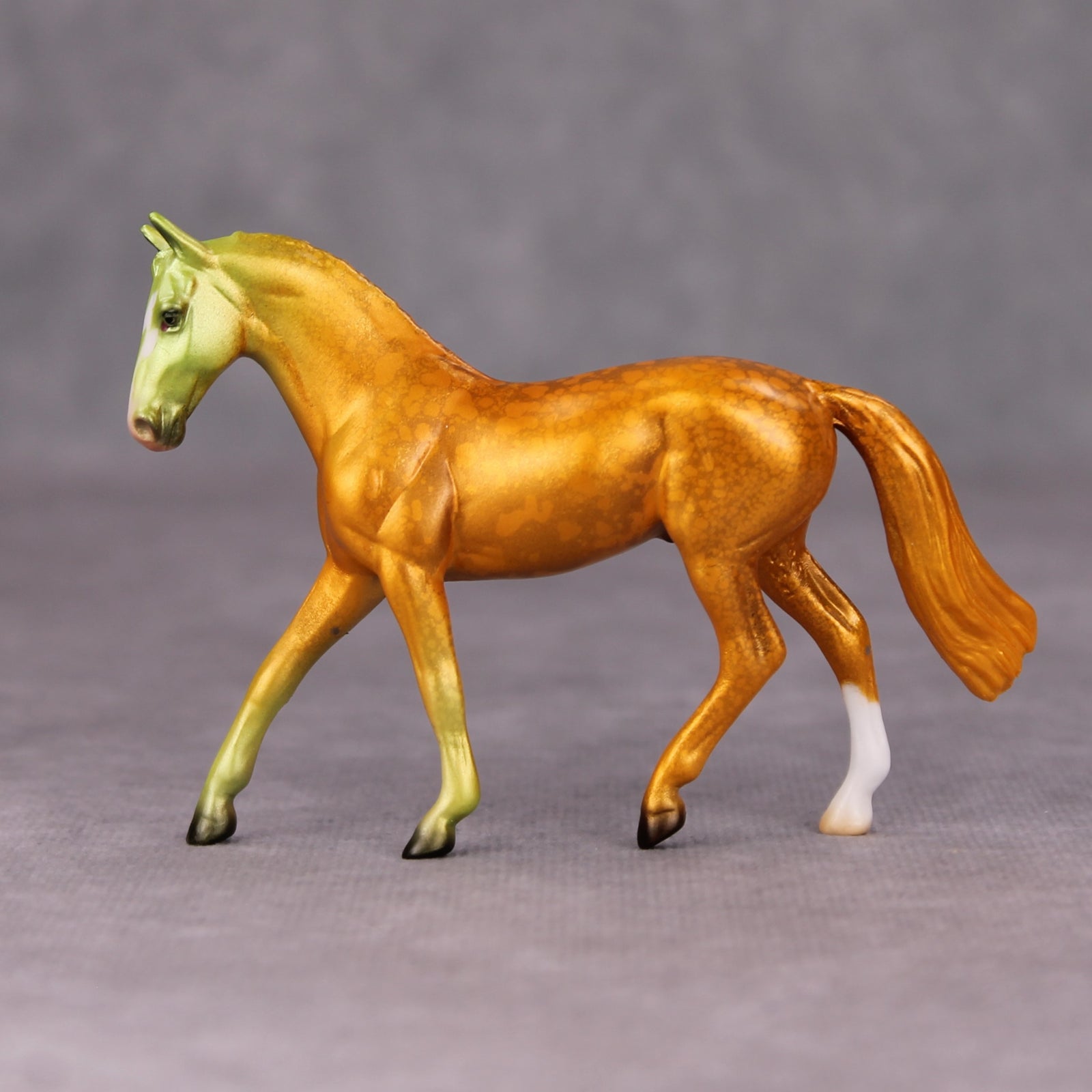 Be Prepared OOAK Halloween Colors Multicolor Deco Warmblood  Chip By Jess Hamill MM24