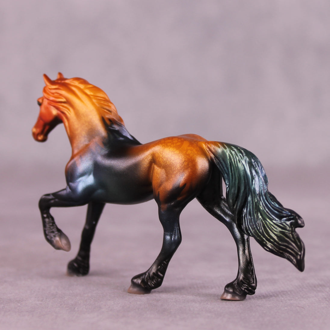 "Welsummer" OOAK Friesian Chip By Jess Hamill - Menagerie Series