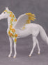 Ardor OOAK Yellow Floral Pegasus Morgan Chip By Andrea Thomason MM24 MHP Auction Piece
