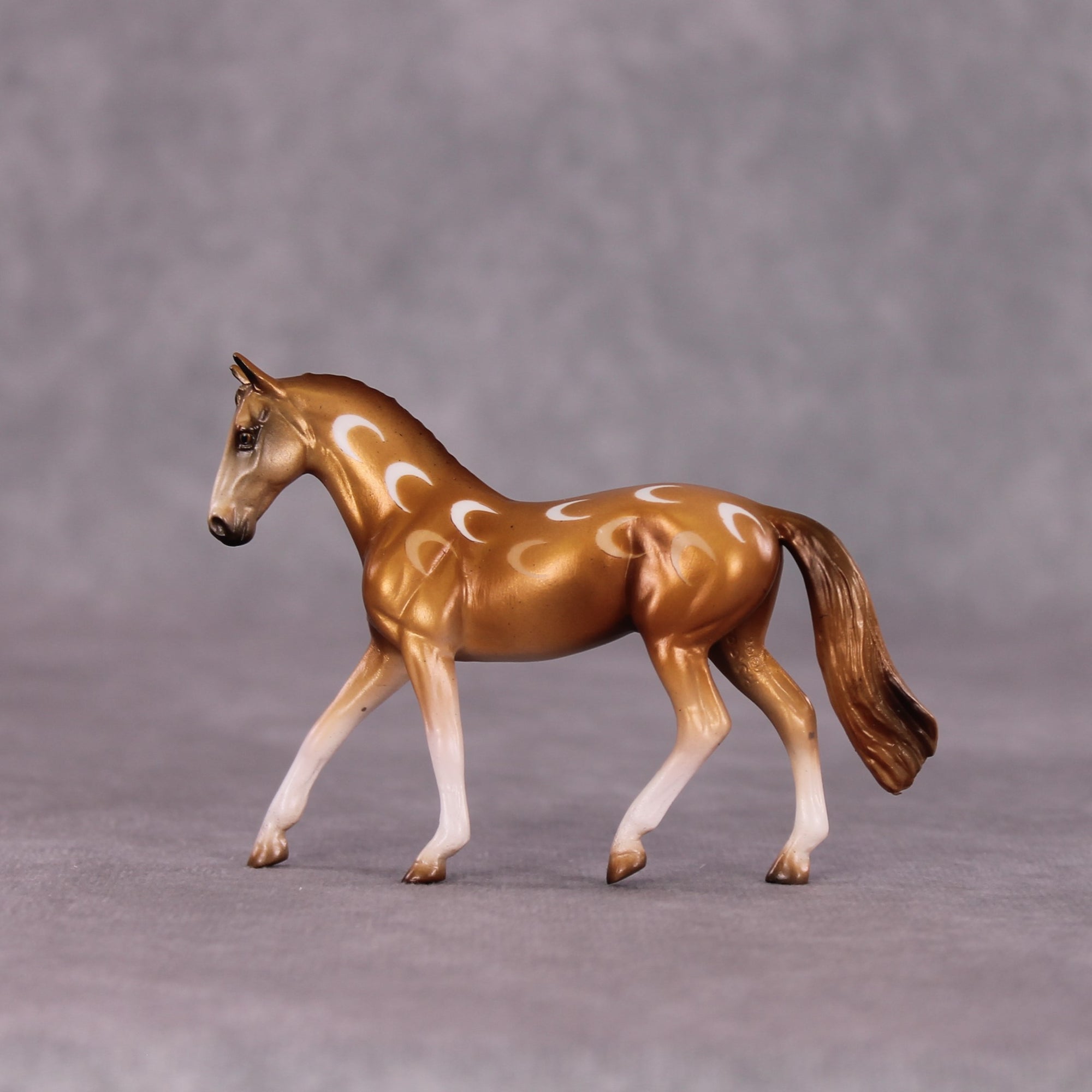"Harvest Moon" OOAK Warmblood Chip by Kike Duarte SHCF25OS