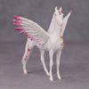 Fervor OOAK Pink Floral Pegasus Morgan Chip By Andrea Thomason MM24 MHP Auction Piece