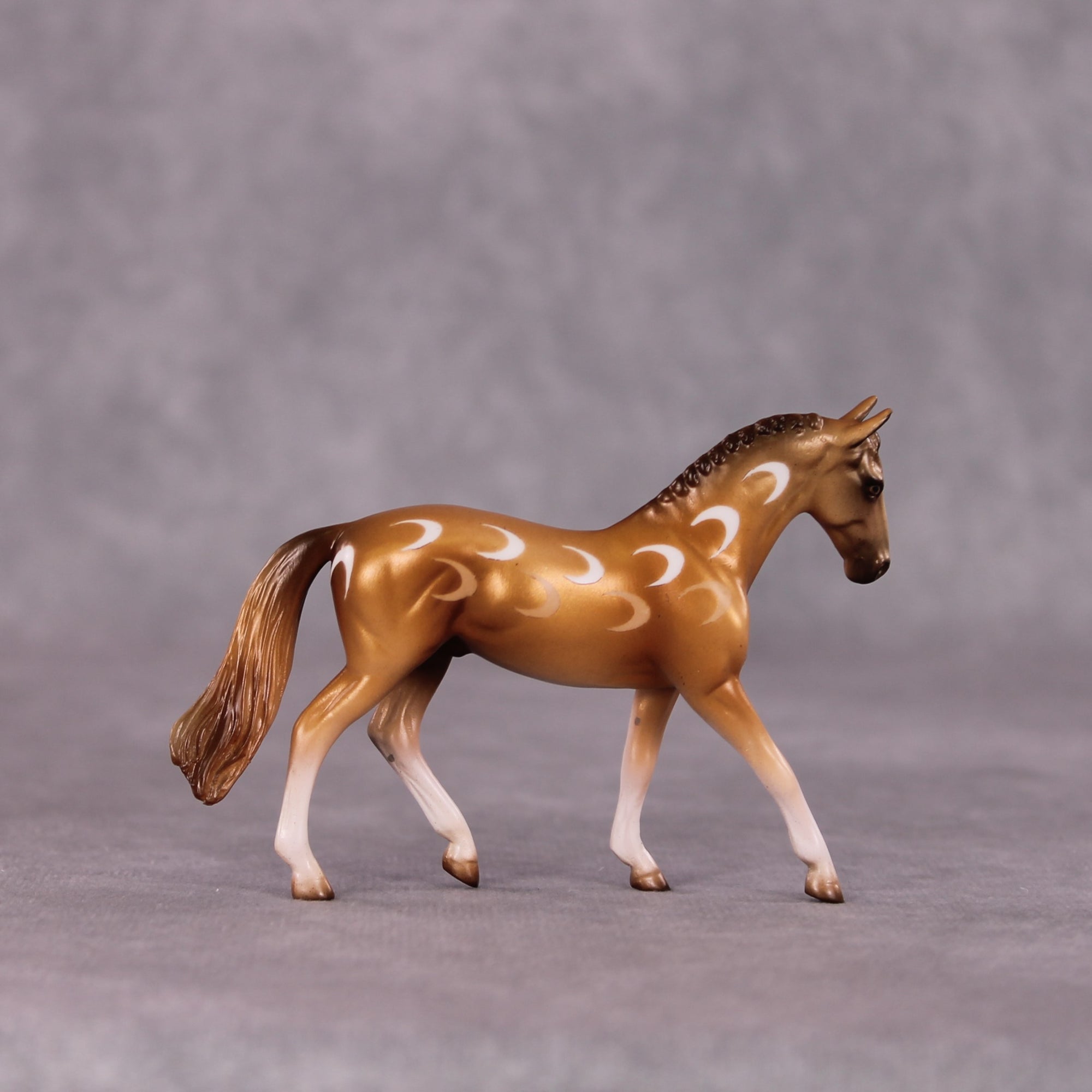 "Harvest Moon" OOAK Warmblood Chip by Kike Duarte SHCF25OS