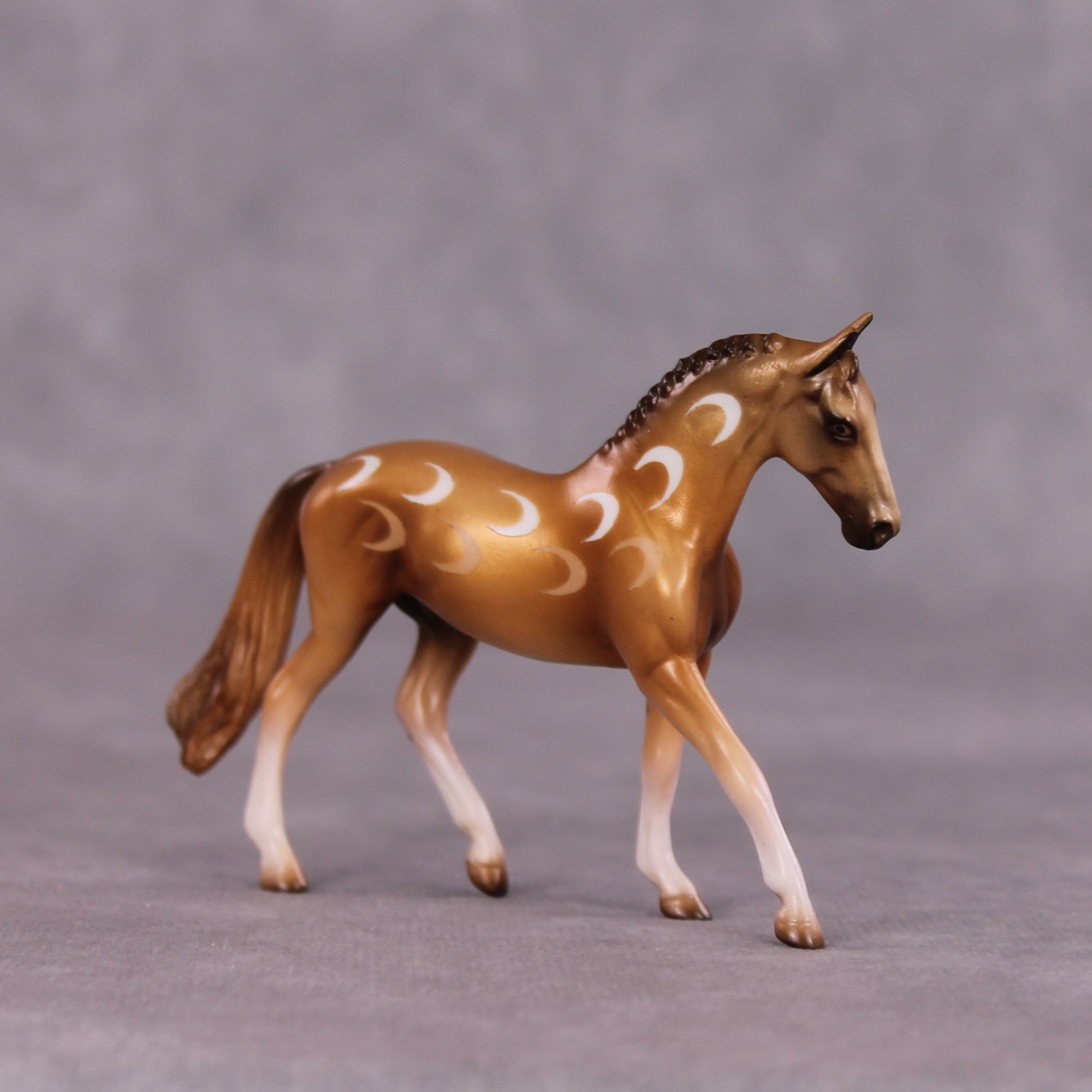 "Harvest Moon" OOAK Warmblood Chip by Kike Duarte SHCF25OS