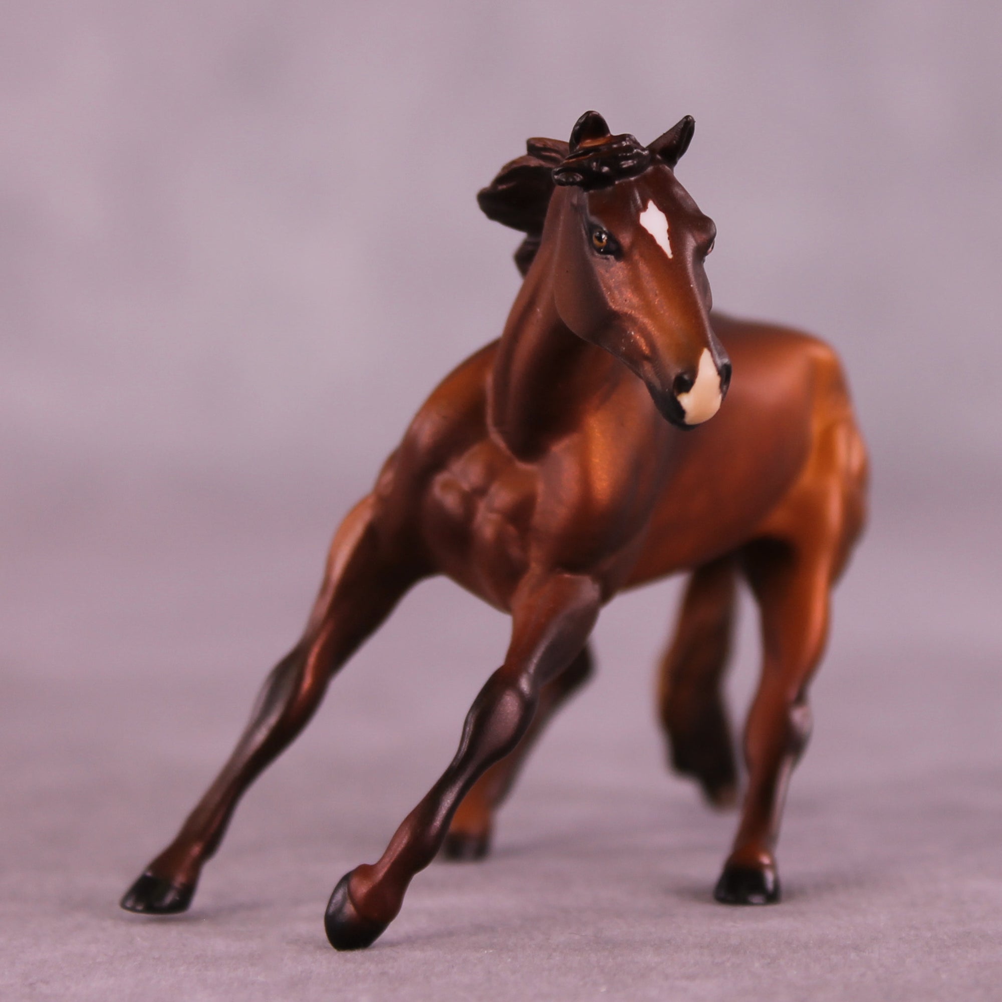 Benton OOAK Chip Cutting Horse by Julie Keim Special Chip Drop
