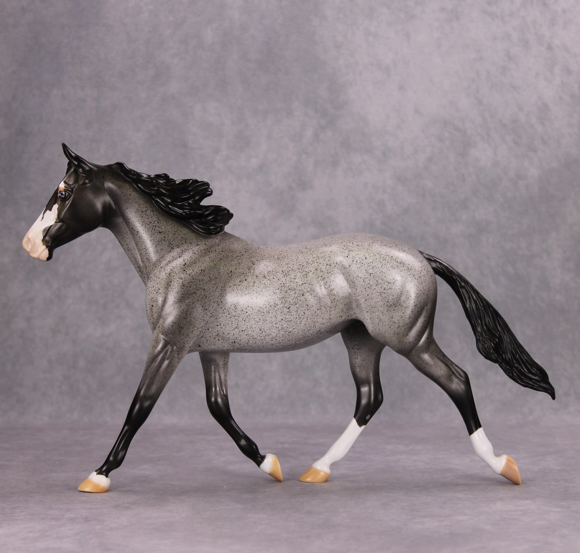Strathberry OOAK Blue Roan Palouse By Dawn Quick MM24