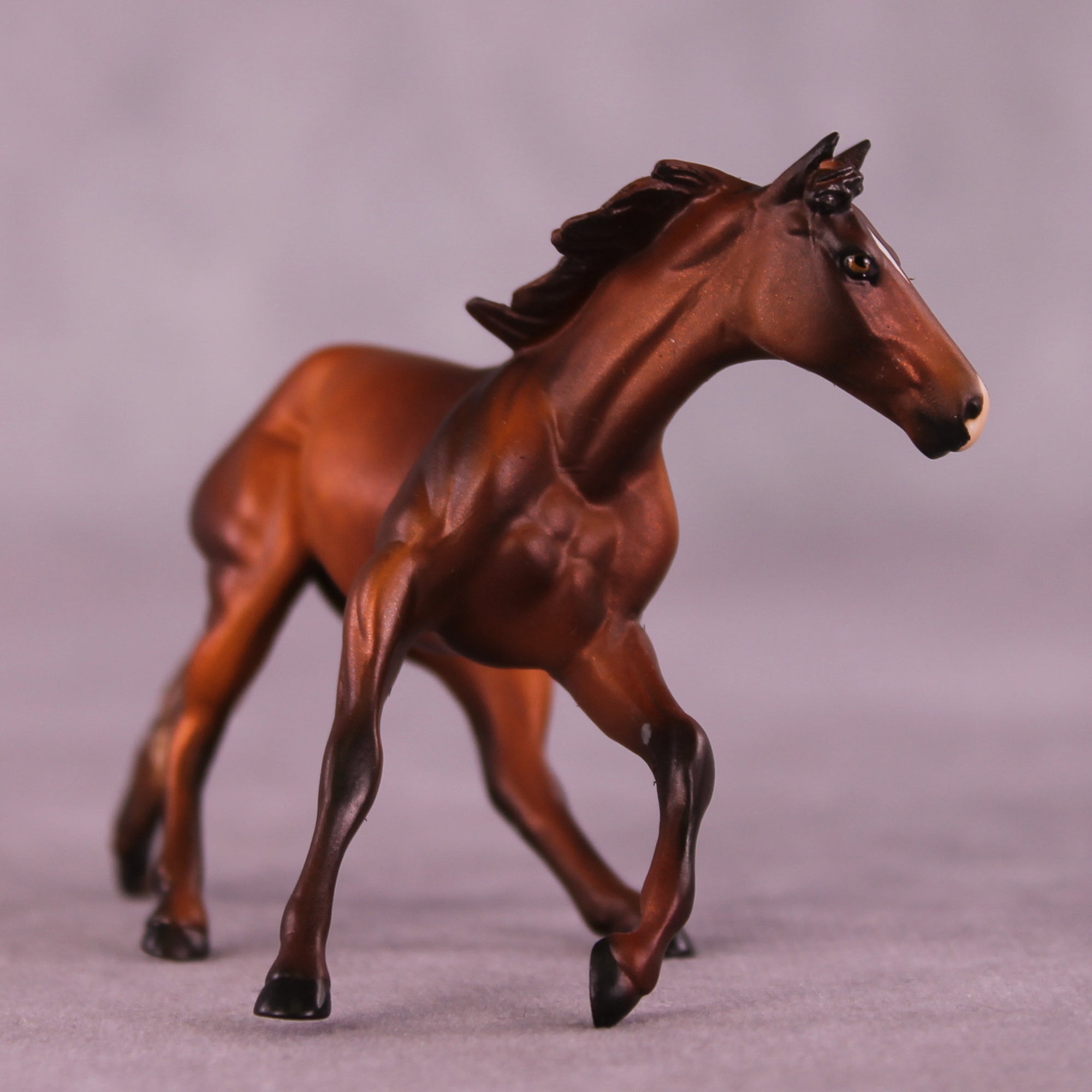 Benton OOAK Chip Cutting Horse by Julie Keim Special Chip Drop