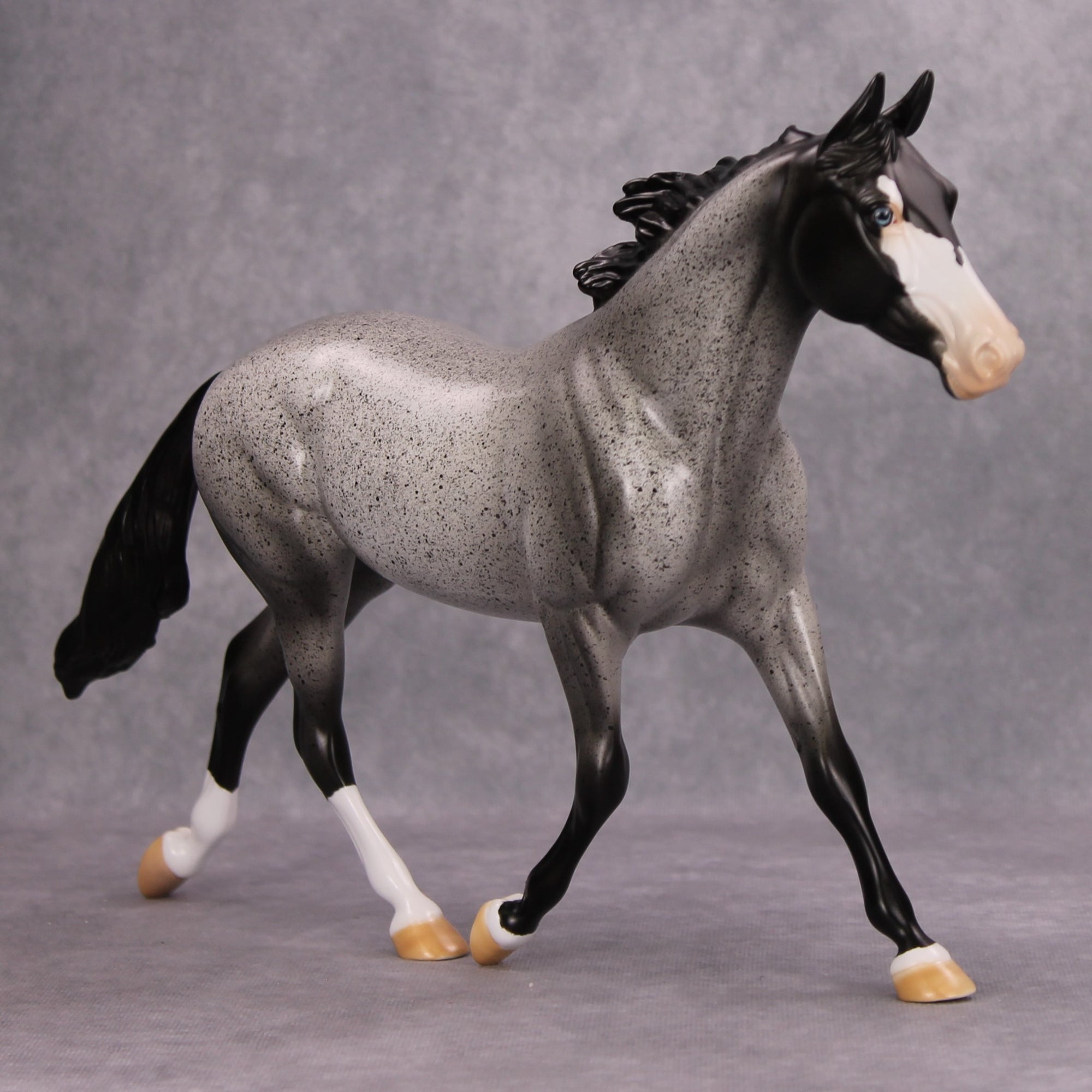 Strathberry OOAK Blue Roan Palouse By Dawn Quick MM24
