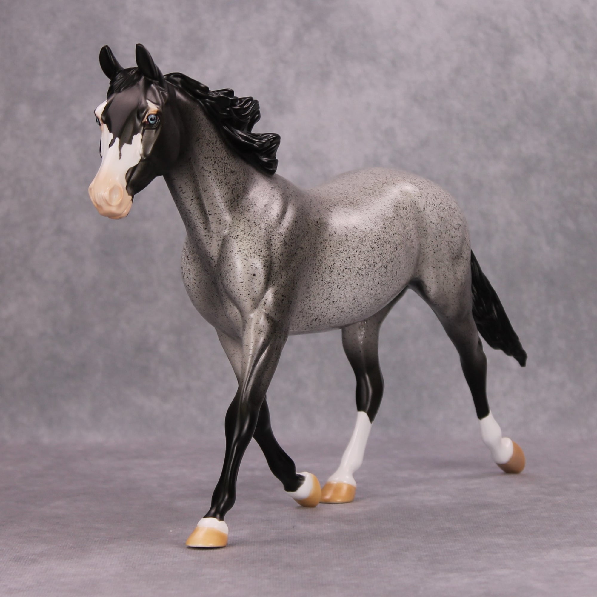 Strathberry OOAK Blue Roan Palouse By Dawn Quick MM24