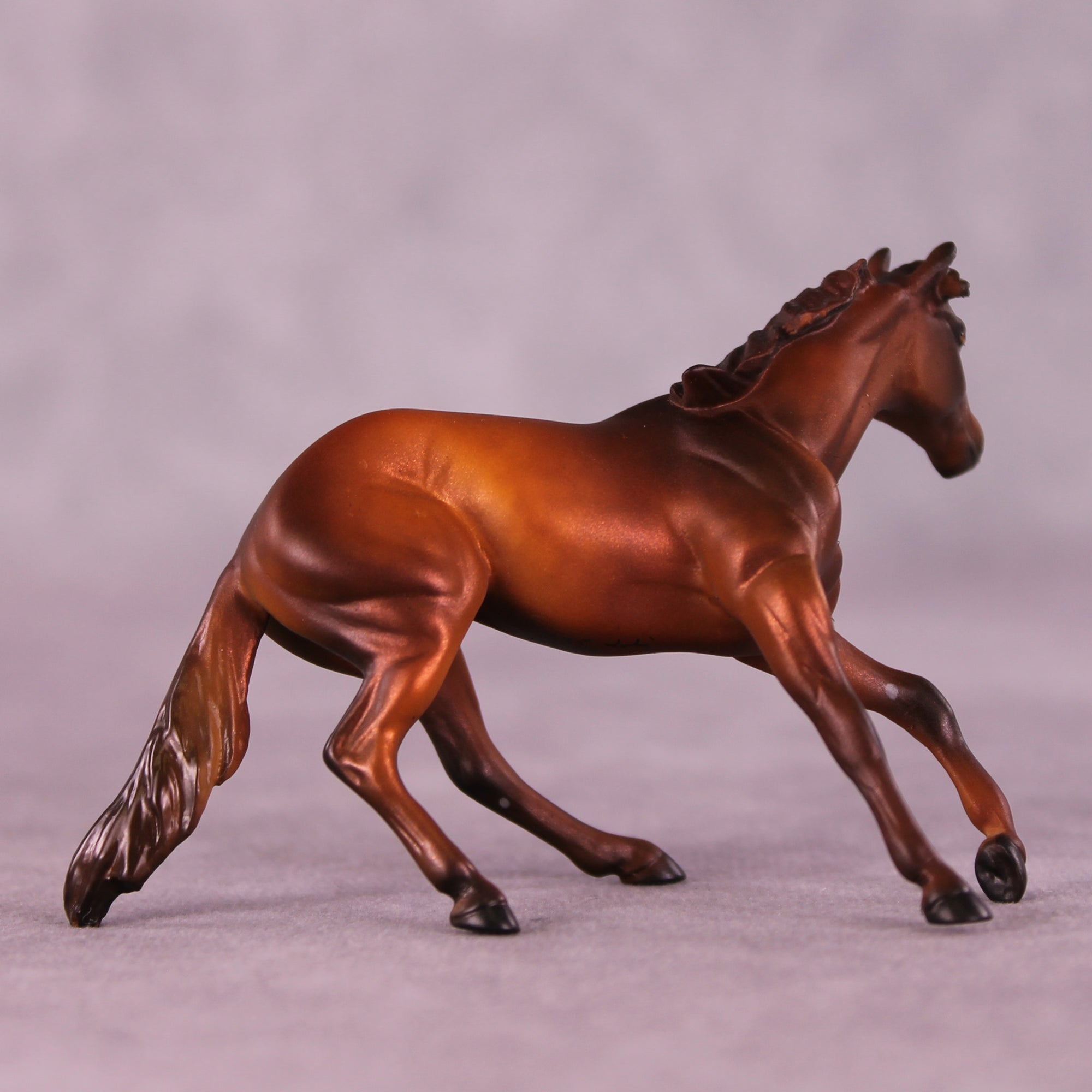 Benton OOAK Chip Cutting Horse by Julie Keim Special Chip Drop