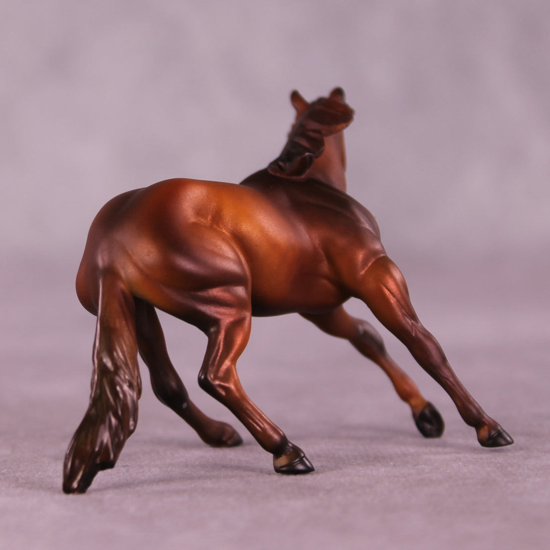 Benton OOAK Chip Cutting Horse by Julie Keim Special Chip Drop