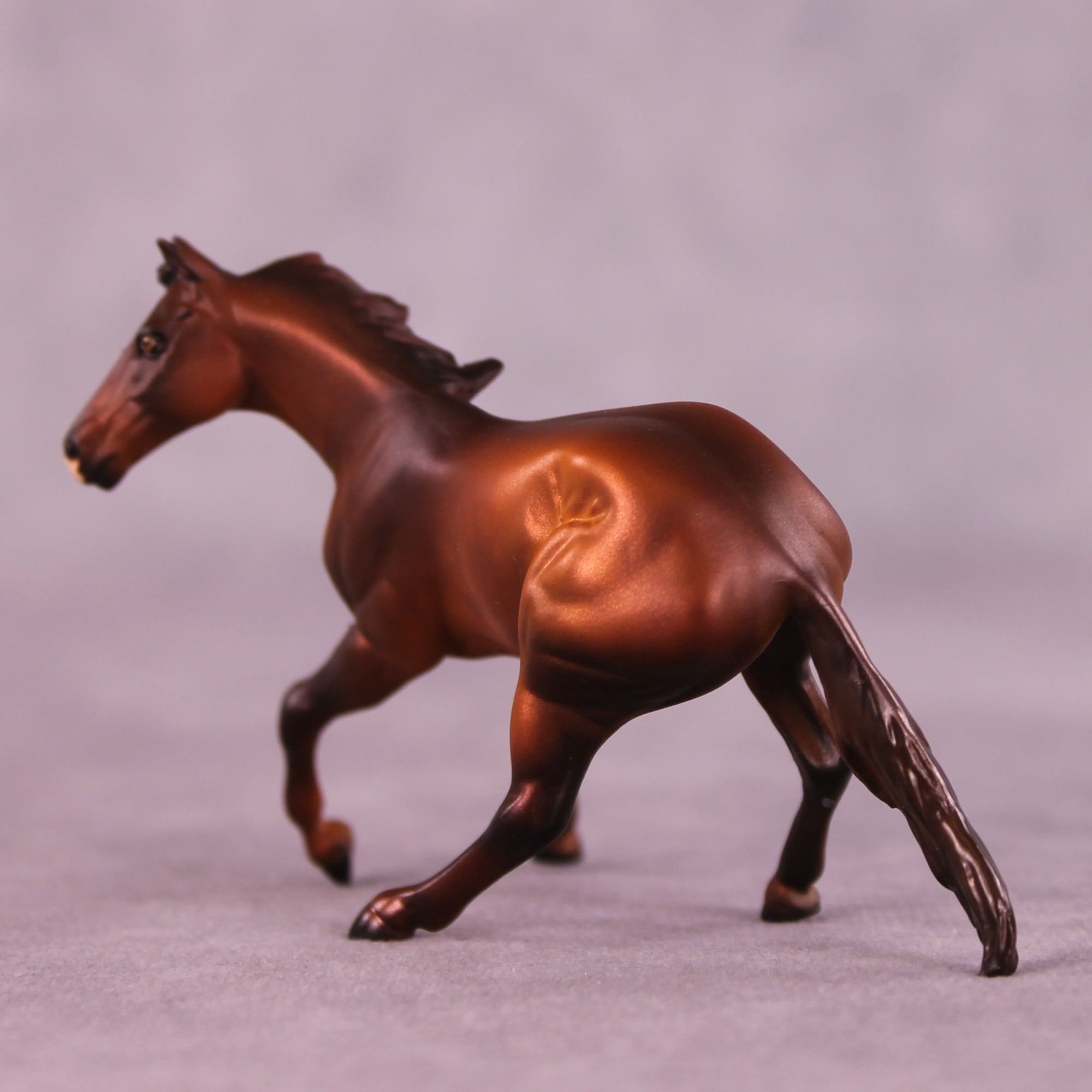 Benton OOAK Chip Cutting Horse by Julie Keim Special Chip Drop