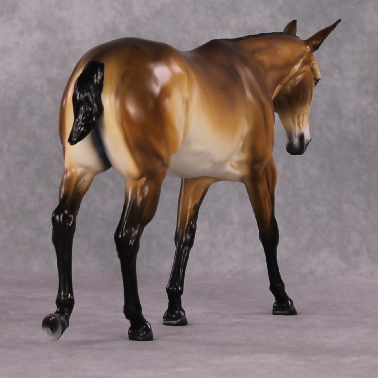 "Private Purdy" OOAK Custom Bay Military Mule By Tiffany Purdy - GemStone Series