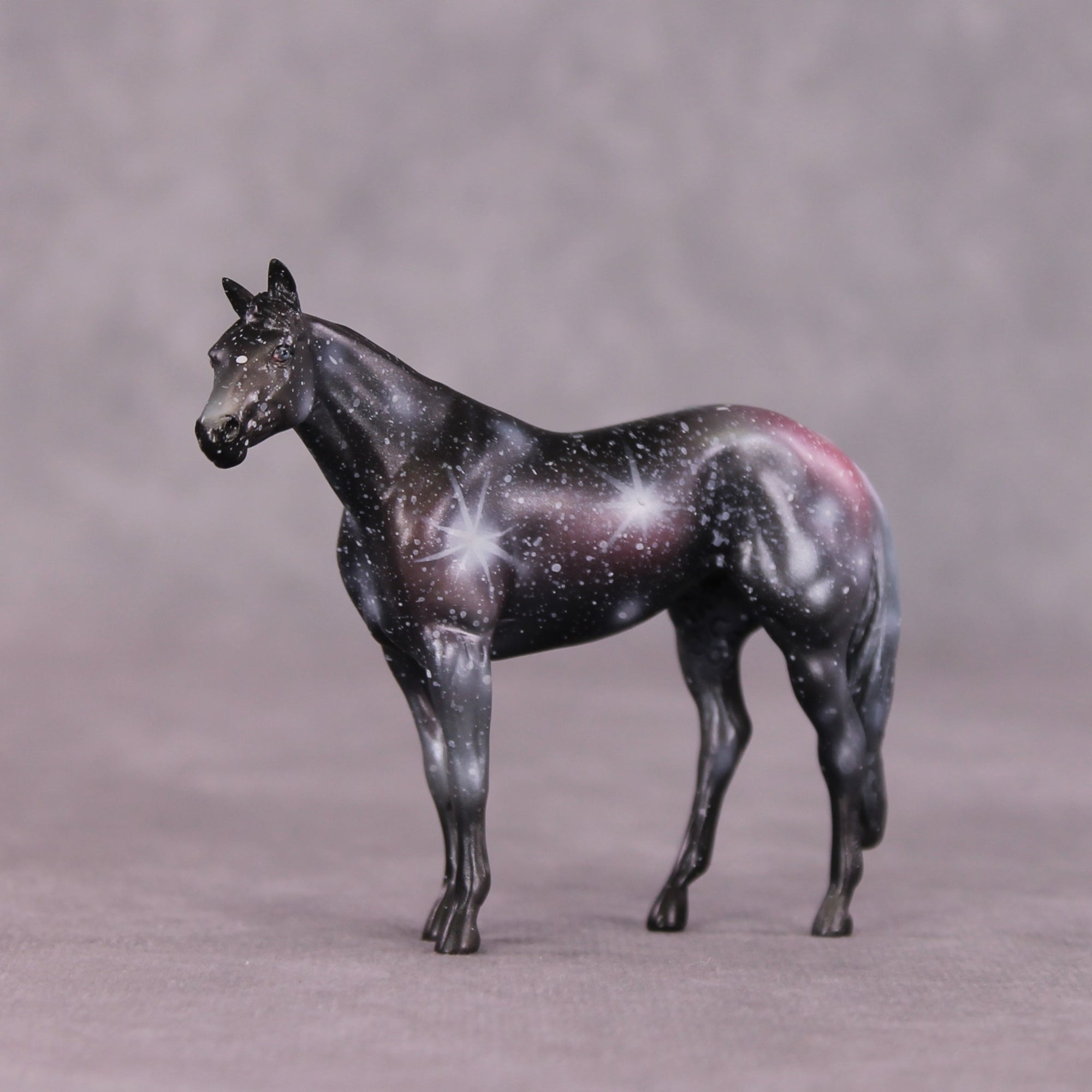 "Hubble" OOAK Thoroughbred Chip by Kike Duarte SHCF25