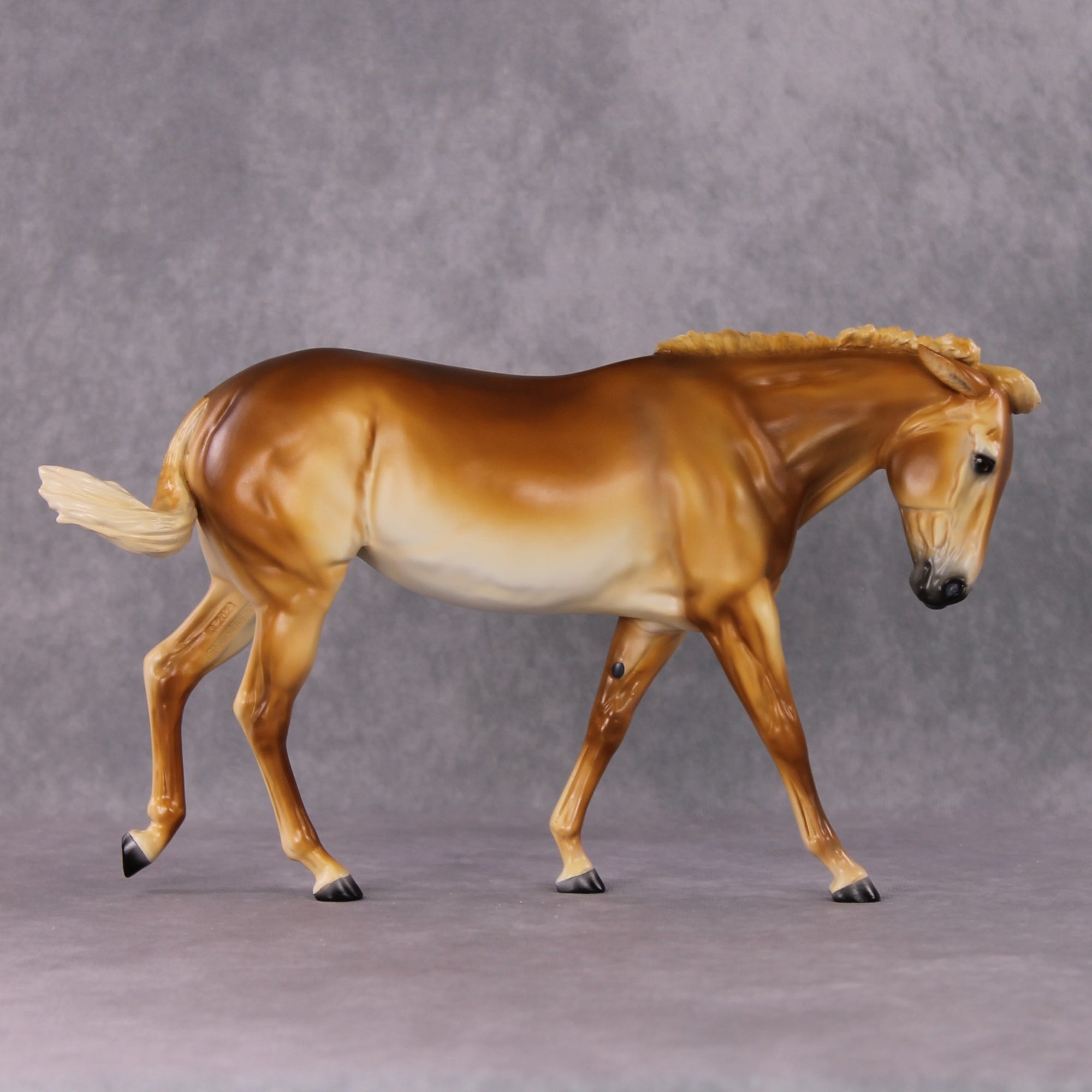 "Purdy Sassy" OOAK Custom Chestnut W/ Pinned Ears Mule By Tiffany Purdy - GemStone Series