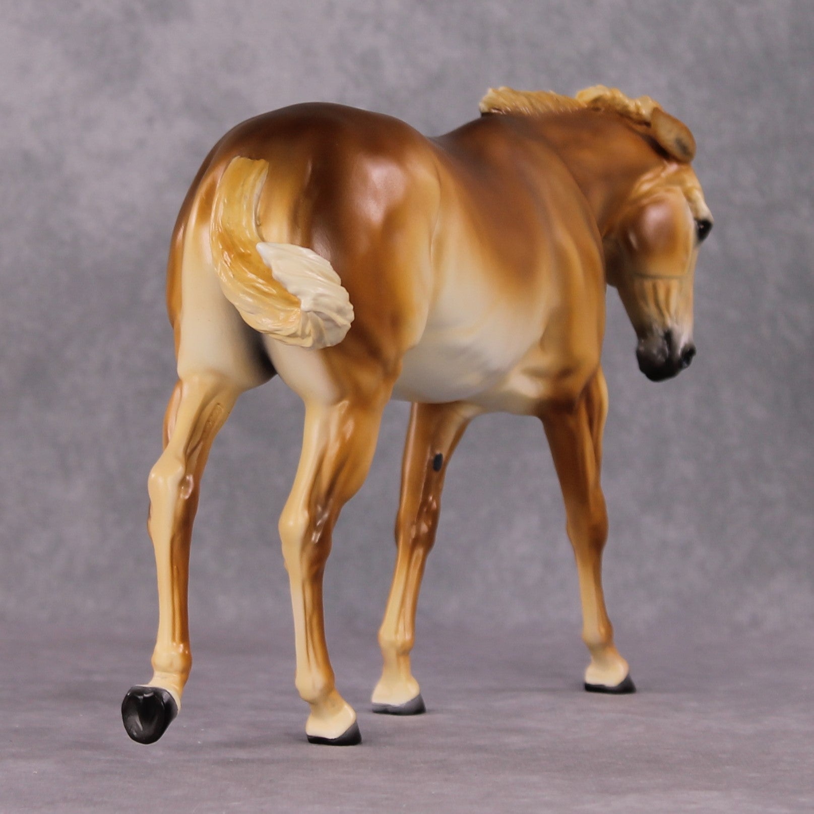 "Purdy Sassy" OOAK Custom Chestnut W/ Pinned Ears Mule By Tiffany Purdy - GemStone Series