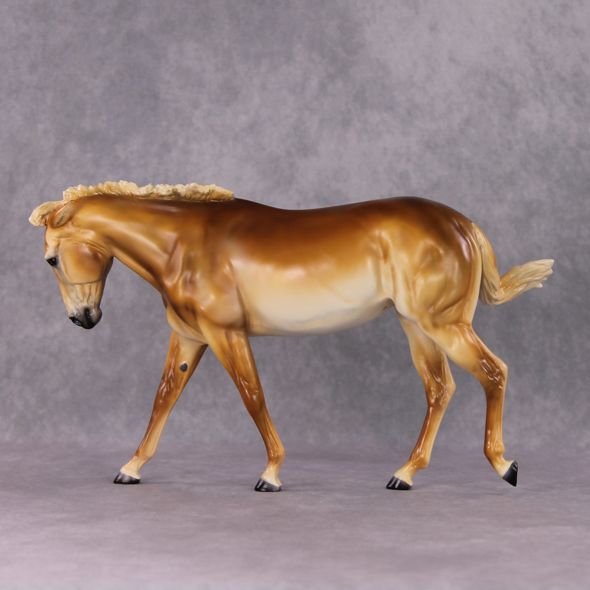 "Purdy Sassy" OOAK Custom Chestnut W/ Pinned Ears Mule By Tiffany Purdy - GemStone Series