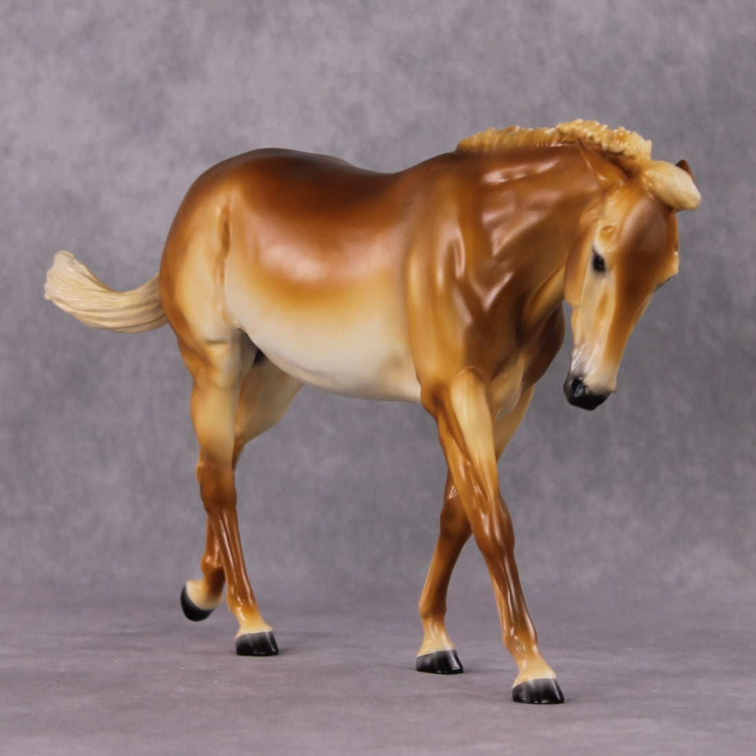 "Purdy Sassy" OOAK Custom Chestnut W/ Pinned Ears Mule By Tiffany Purdy - GemStone Series