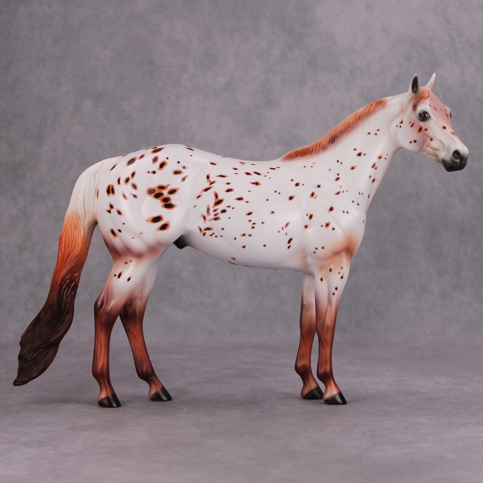 Firework OOAK Chestnut Leopard Appy ISH By Dawn Quick MM24
