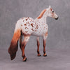Firework OOAK Chestnut Leopard Appy ISH By Dawn Quick MM24