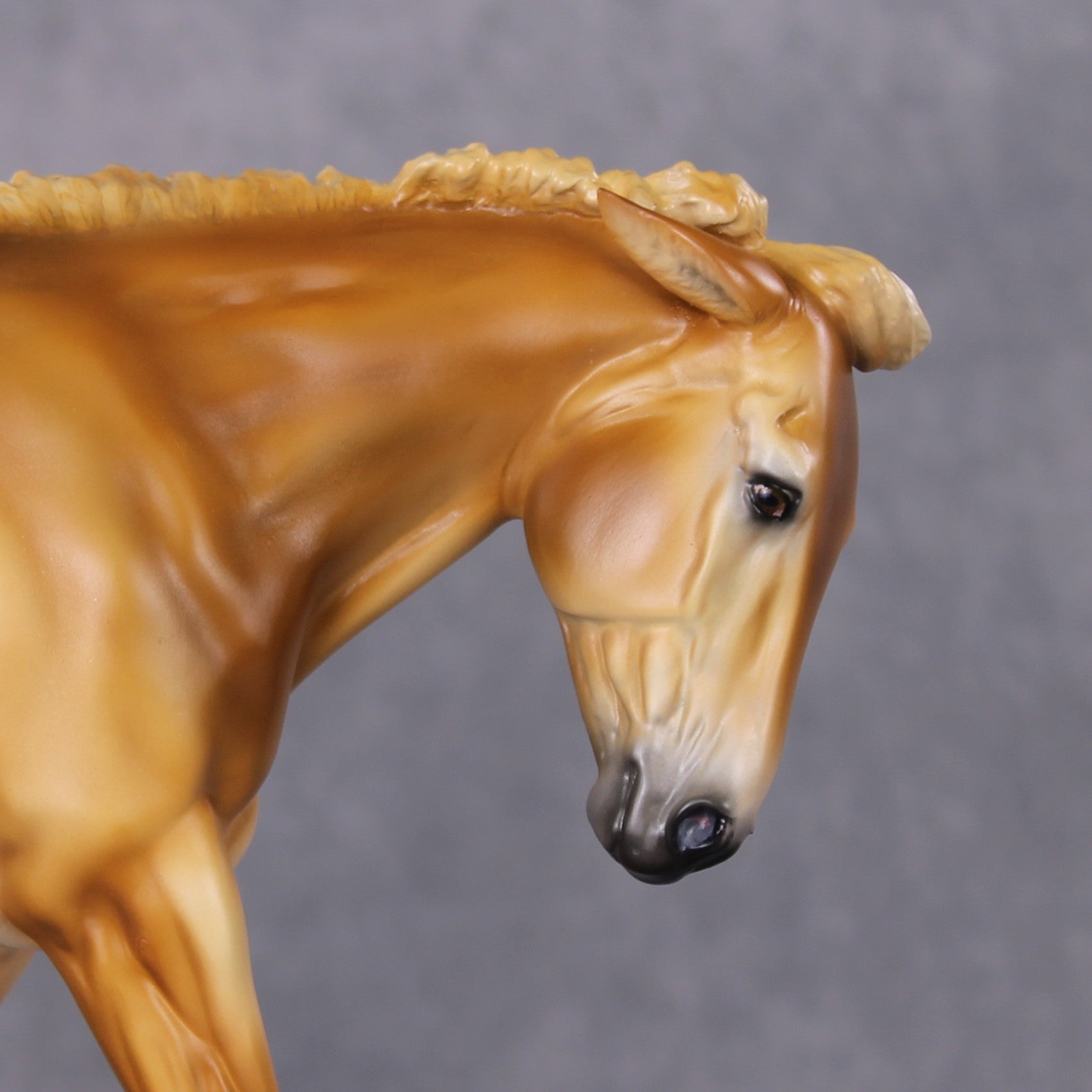 "Purdy Sassy" OOAK Custom Chestnut W/ Pinned Ears Mule By Tiffany Purdy - GemStone Series