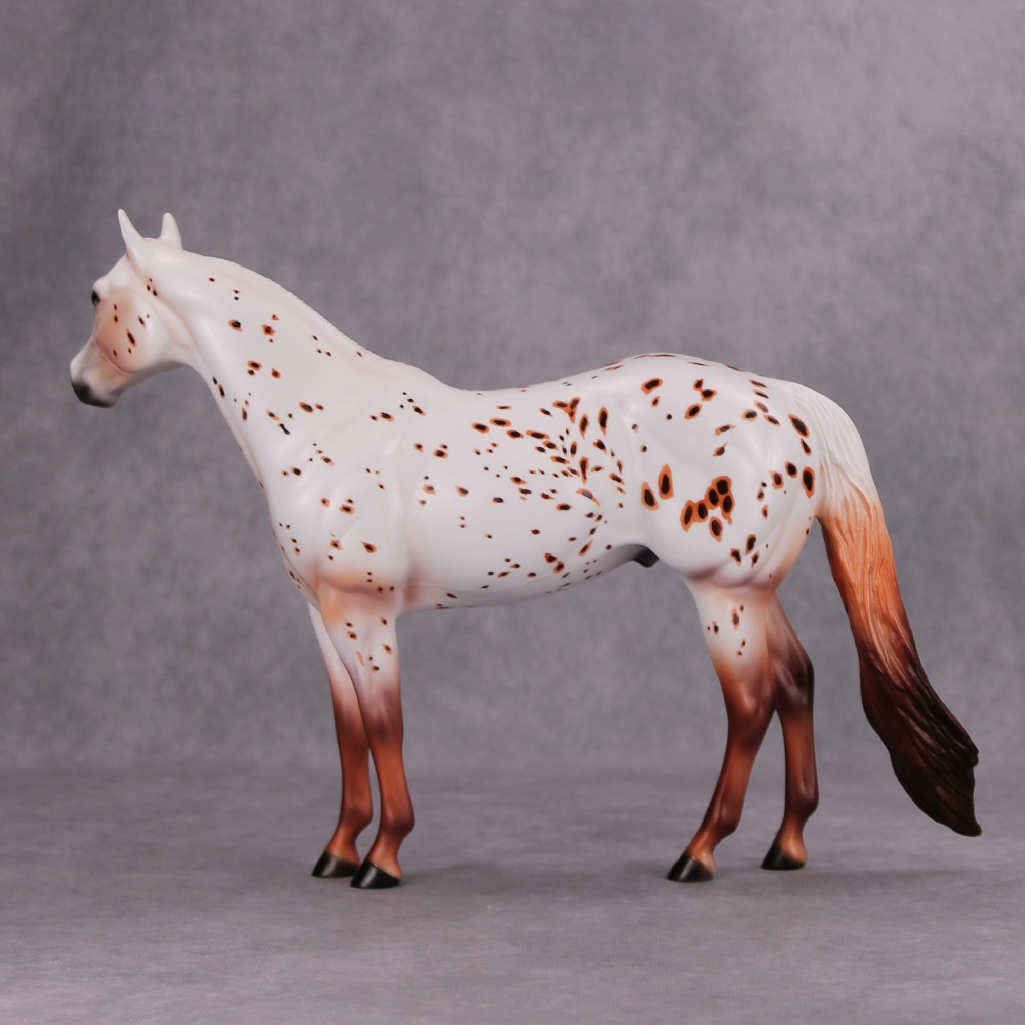 Firework OOAK Chestnut Leopard Appy ISH By Dawn Quick MM24