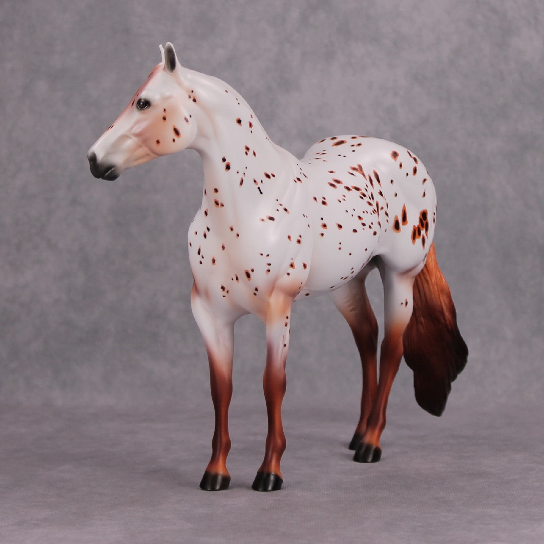 Firework OOAK Chestnut Leopard Appy ISH By Dawn Quick MM24