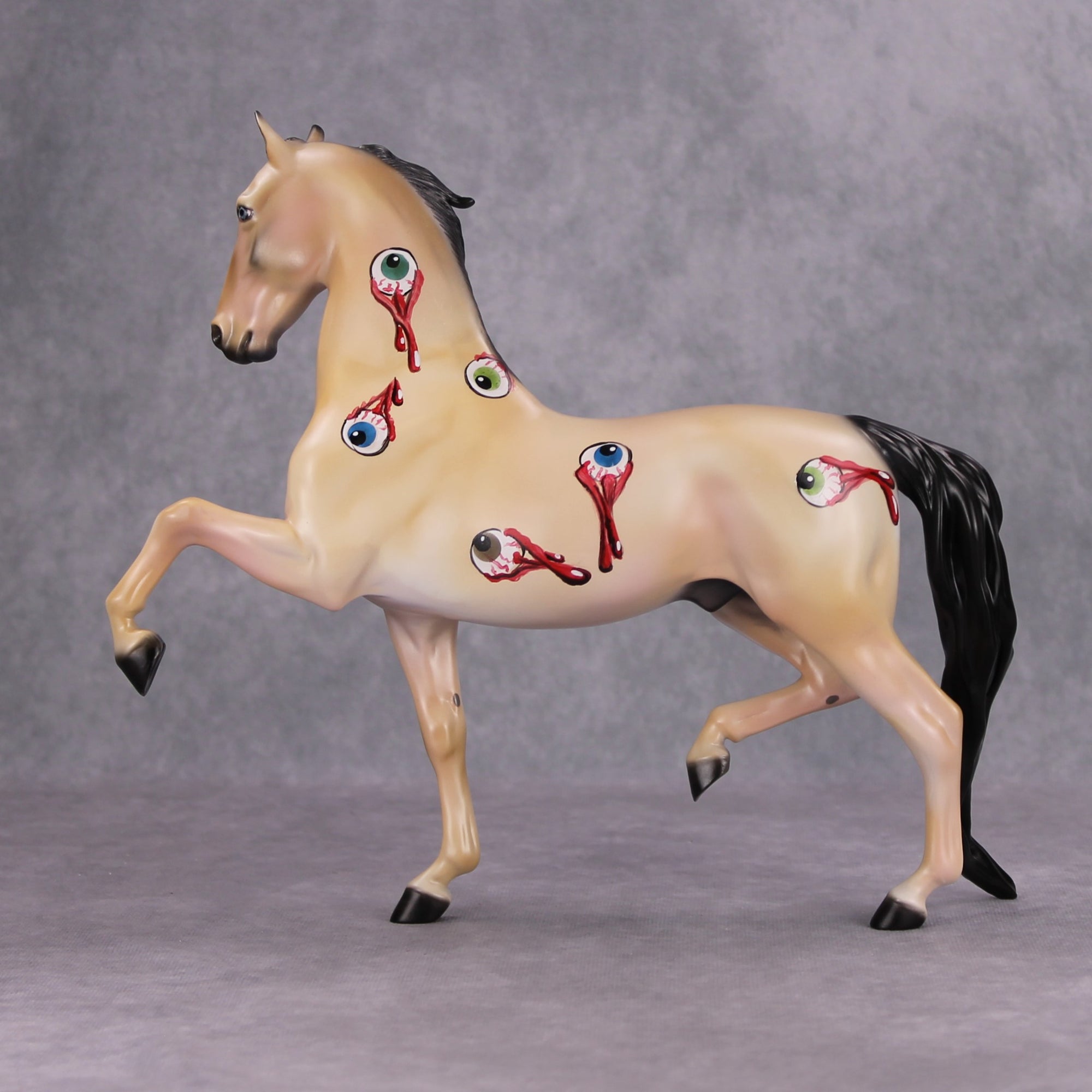 Eye See U OOAK Eyes Deco Saddlebred By Dawn Quick MM24