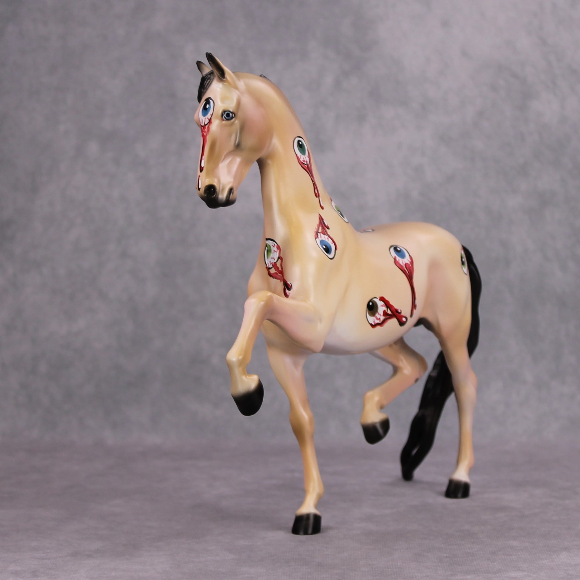 Eye See U OOAK Eyes Deco Saddlebred By Dawn Quick MM24